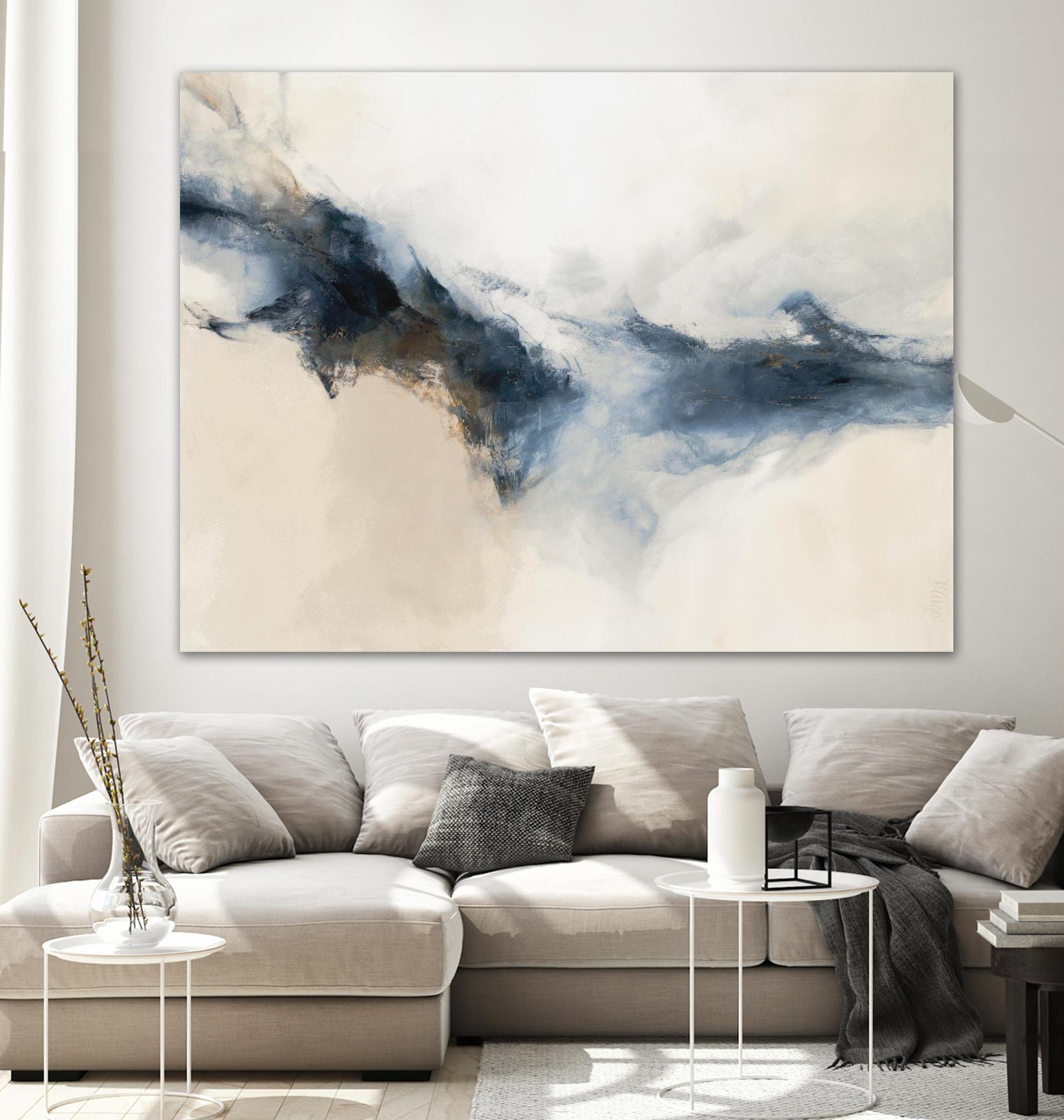TERRA NOVA by DINA DARGO on GIANT ART - gray abstract abstract