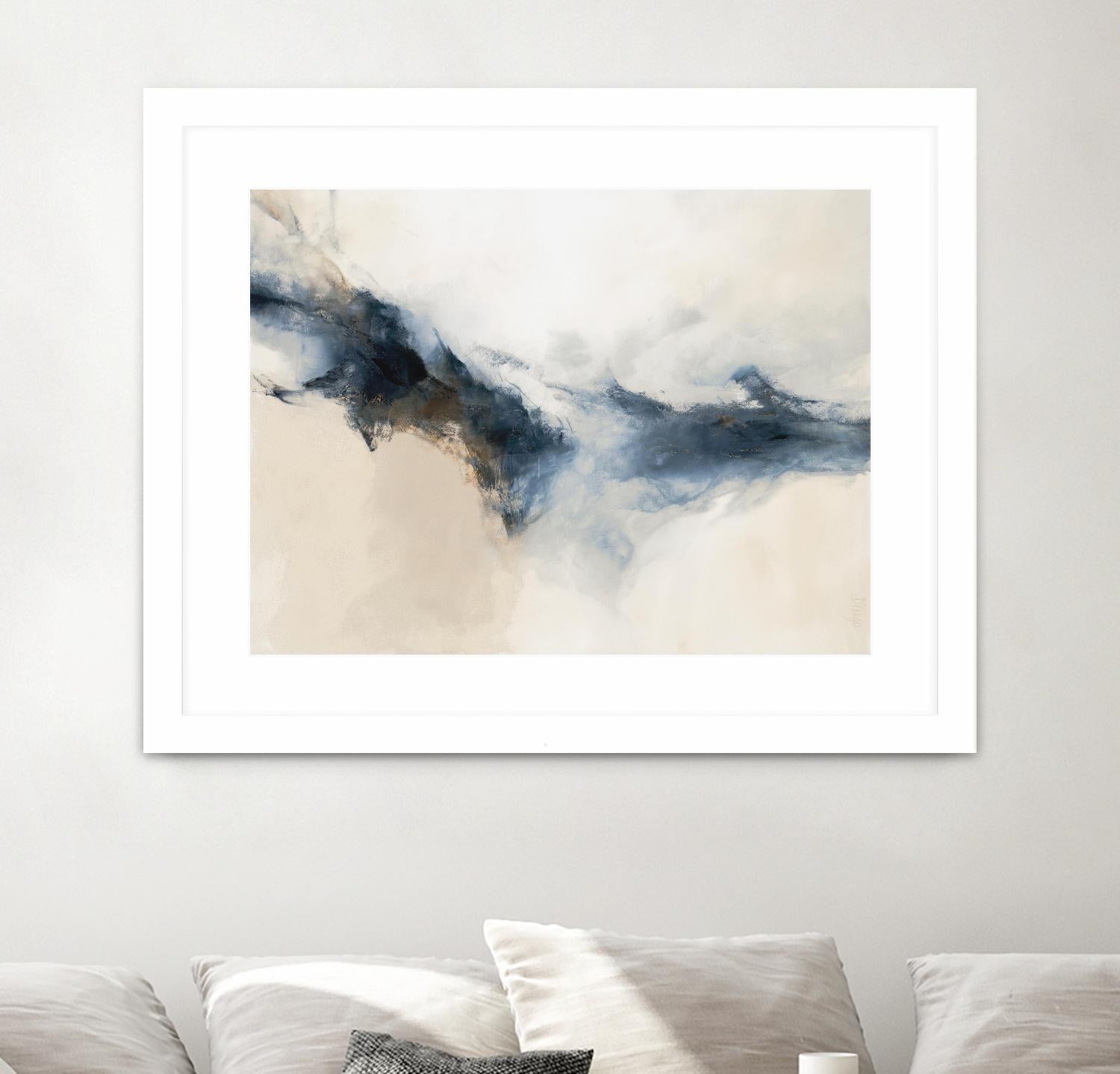 TERRA NOVA by DINA DARGO on GIANT ART - gray abstract abstract