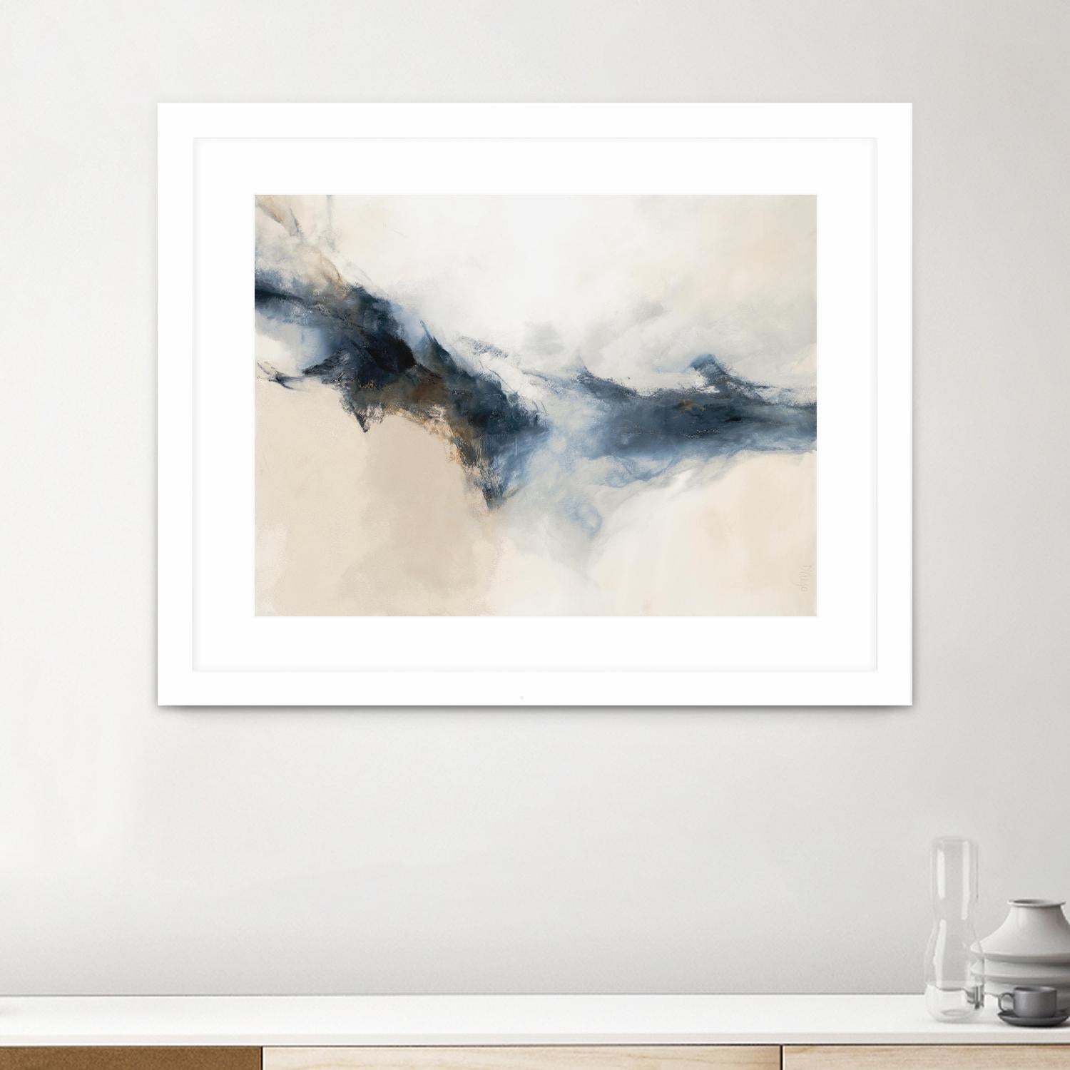 TERRA NOVA by DINA DARGO on GIANT ART - gray abstract abstract