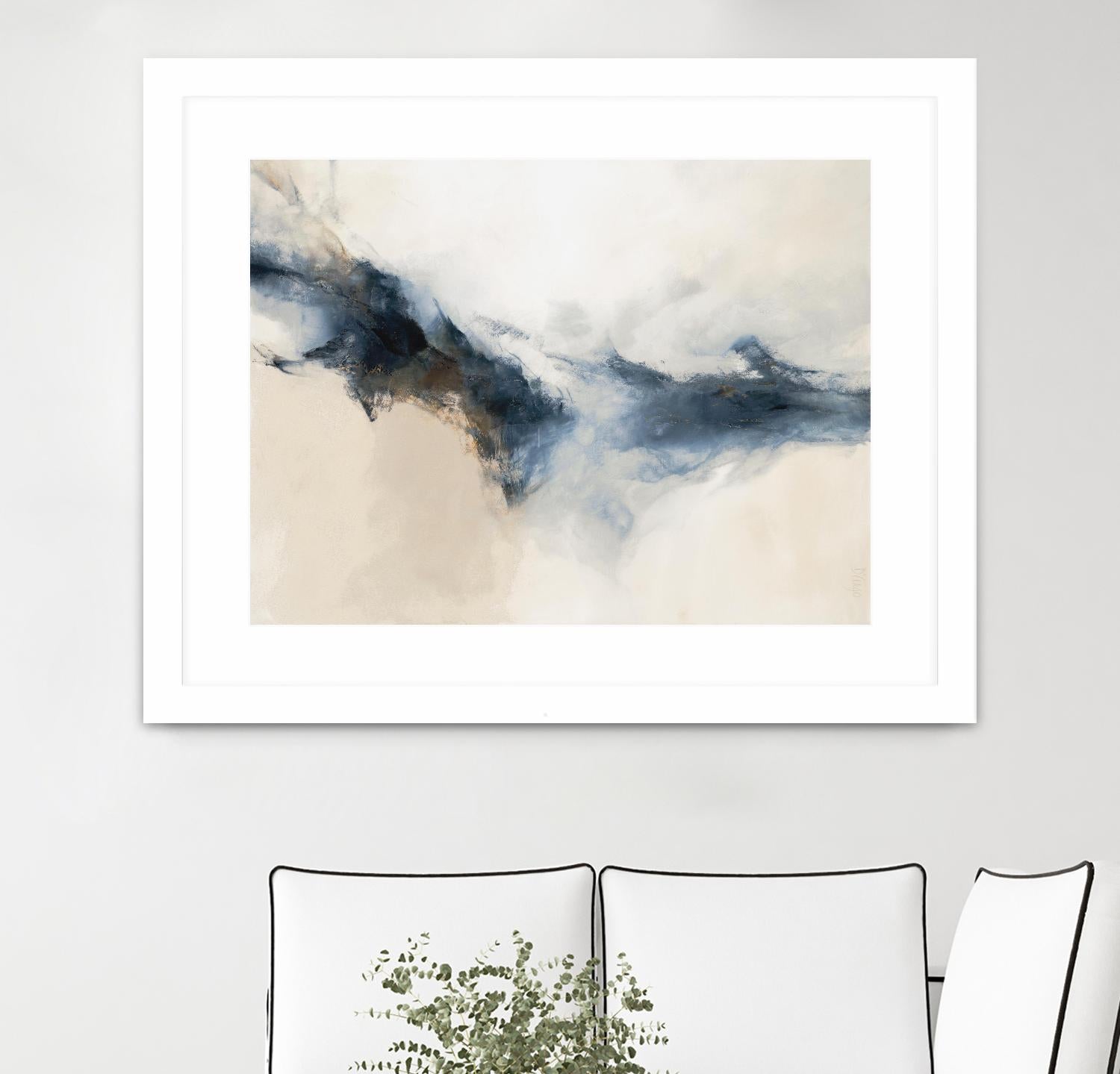 TERRA NOVA by DINA DARGO on GIANT ART - gray abstract abstract