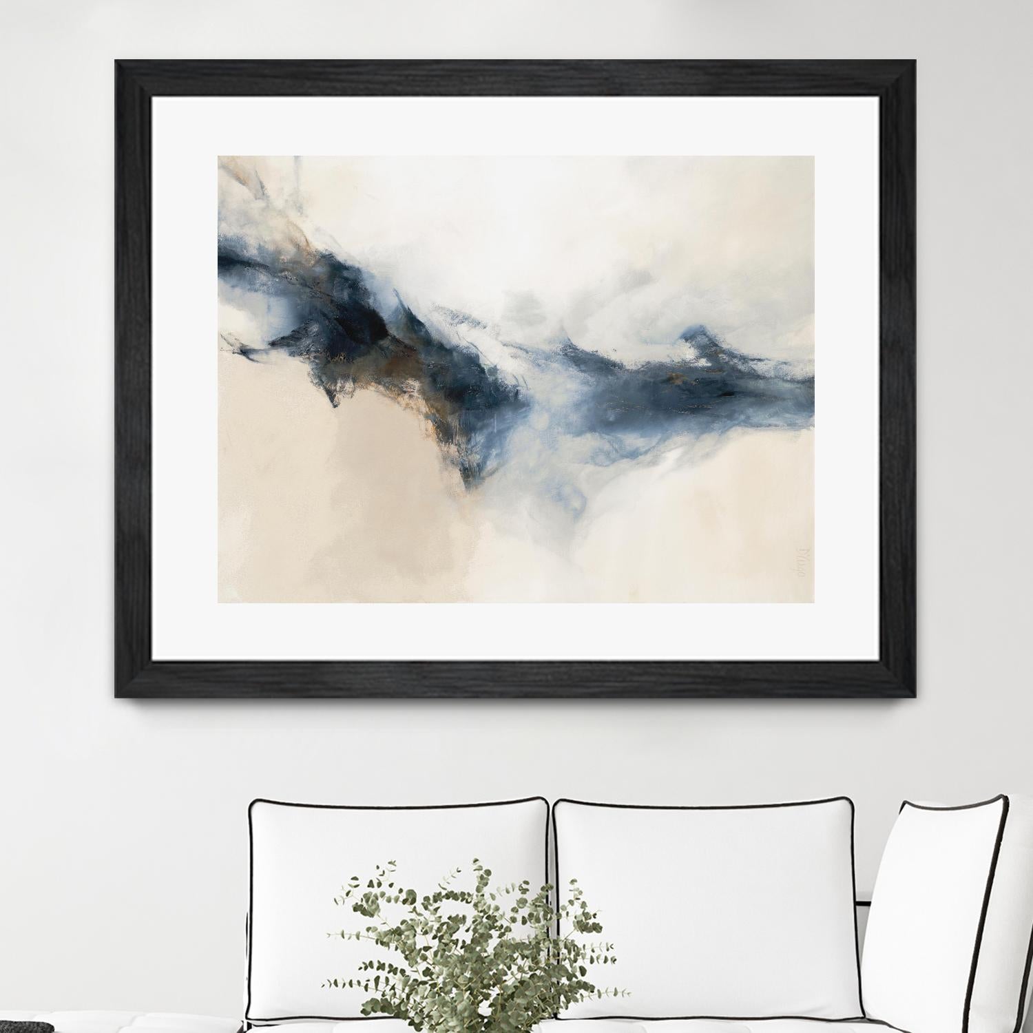 TERRA NOVA by DINA DARGO on GIANT ART - gray abstract abstract