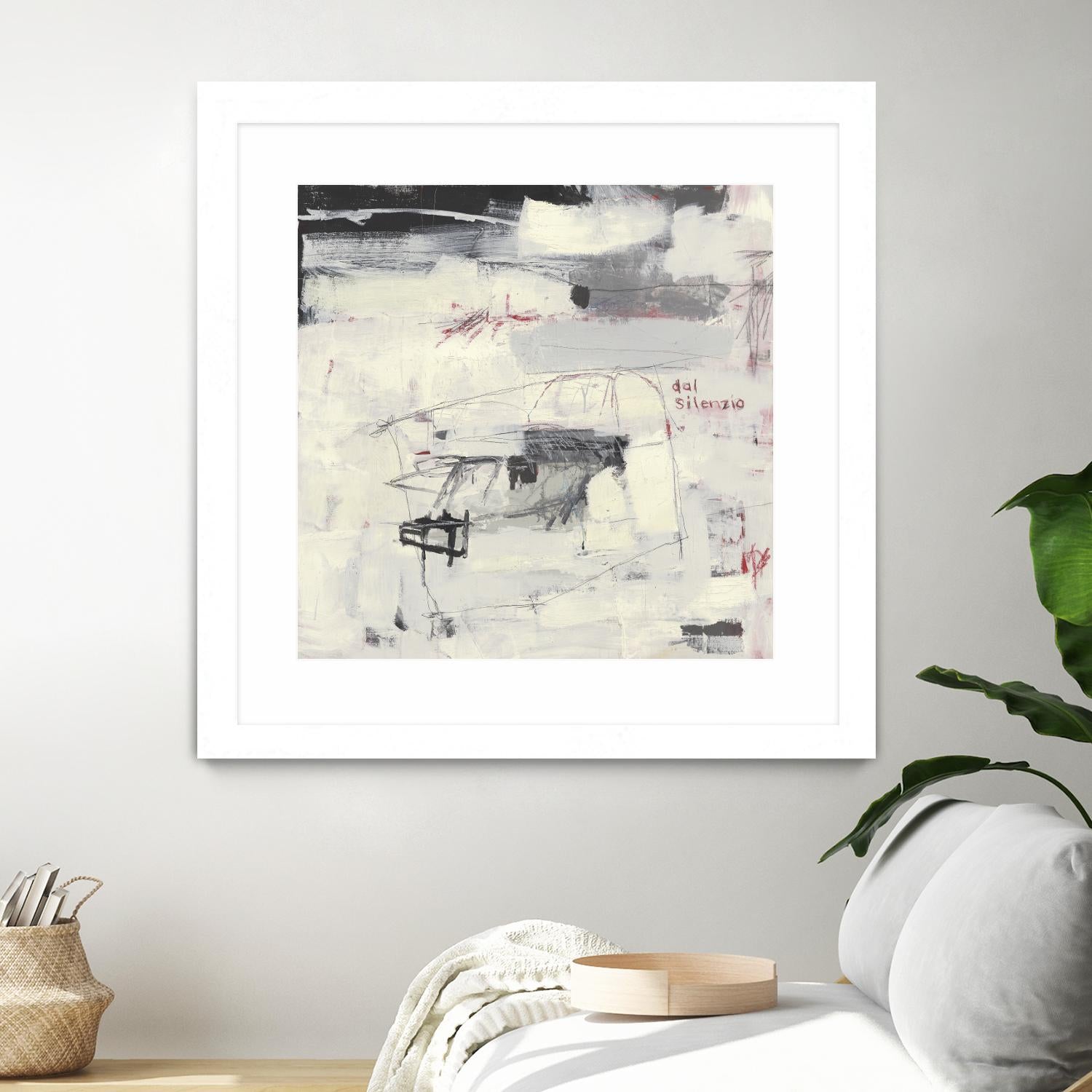 Structures From Silence by Brent Foreman on GIANT ART - whites & creams abstract