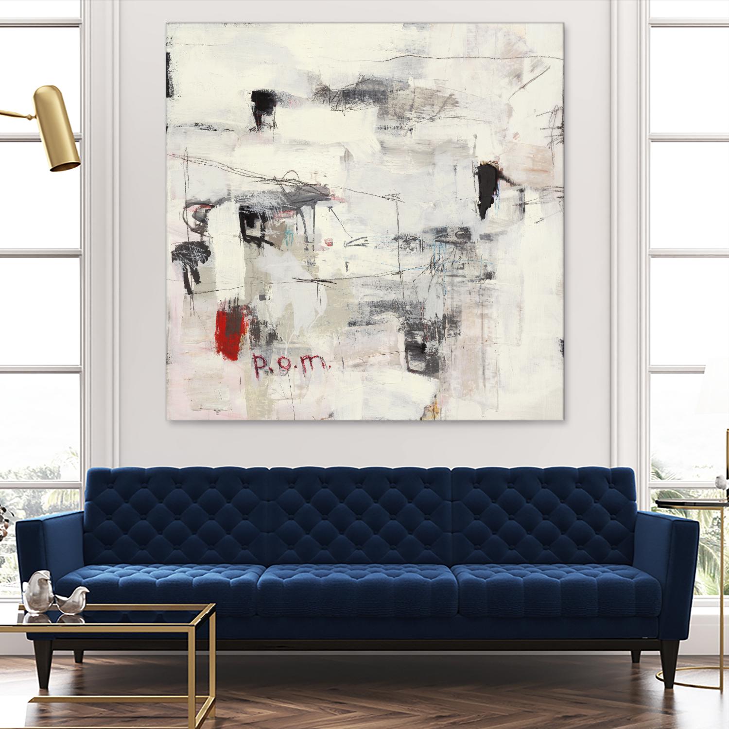 Piece Of Mind by Brent Foreman on GIANT ART - whites & creams abstract