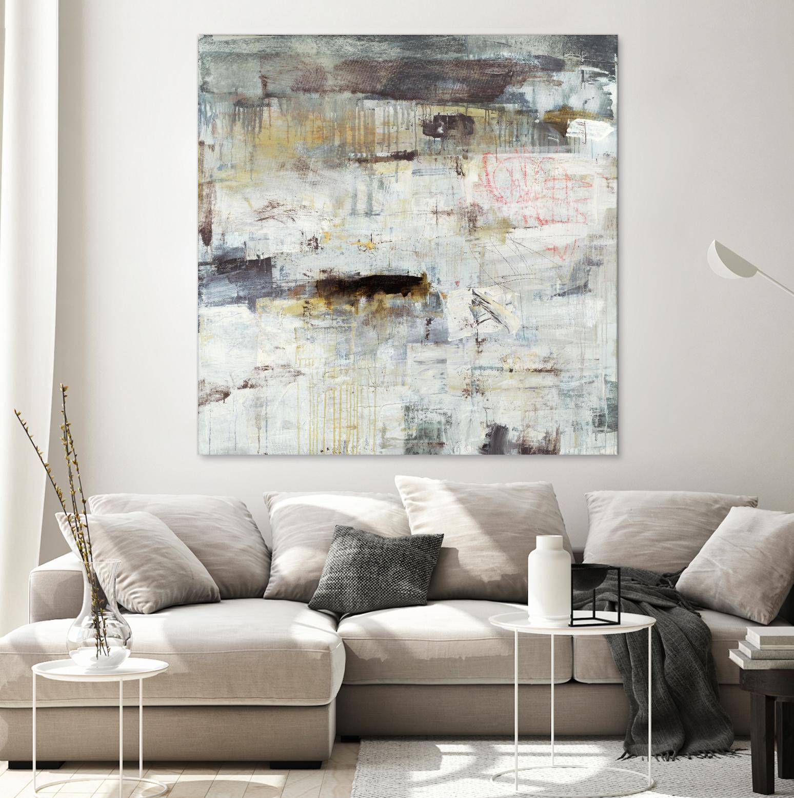 MEMORIES ALWAYS FADE by BRENT FOREMAN on GIANT ART - black abstract abstract