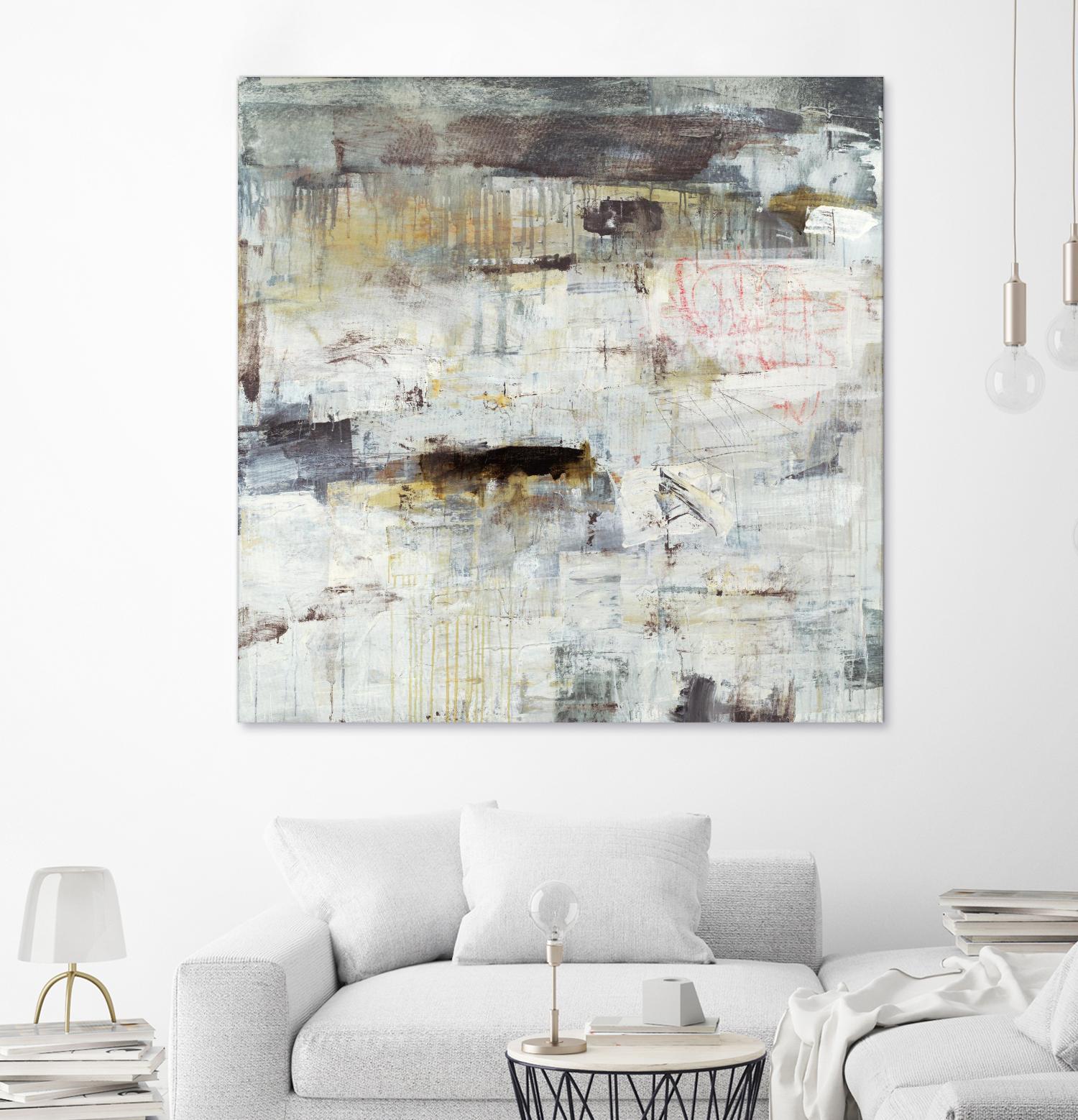 MEMORIES ALWAYS FADE by BRENT FOREMAN on GIANT ART - black abstract abstract