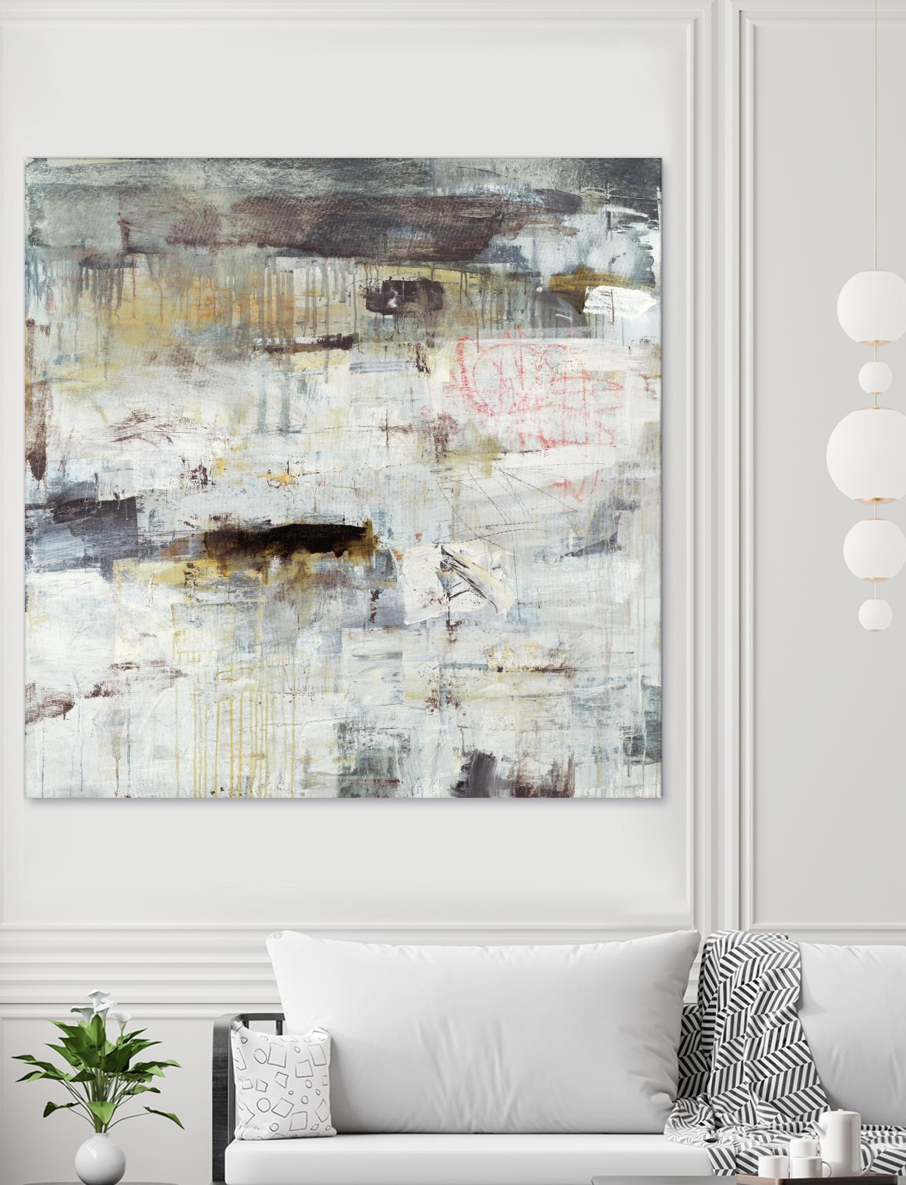 MEMORIES ALWAYS FADE by BRENT FOREMAN on GIANT ART - black abstract abstract