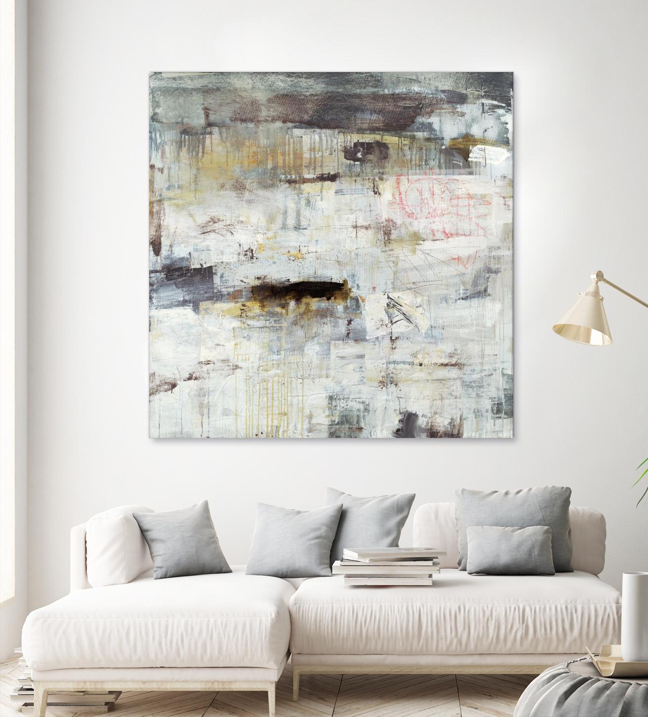 MEMORIES ALWAYS FADE by BRENT FOREMAN on GIANT ART - black abstract abstract