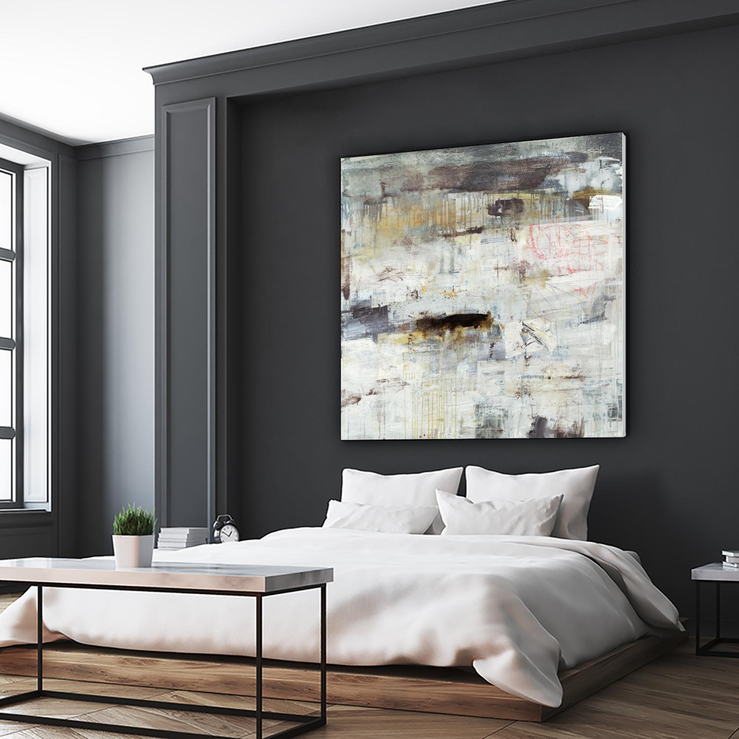 MEMORIES ALWAYS FADE by BRENT FOREMAN on GIANT ART - black abstract abstract