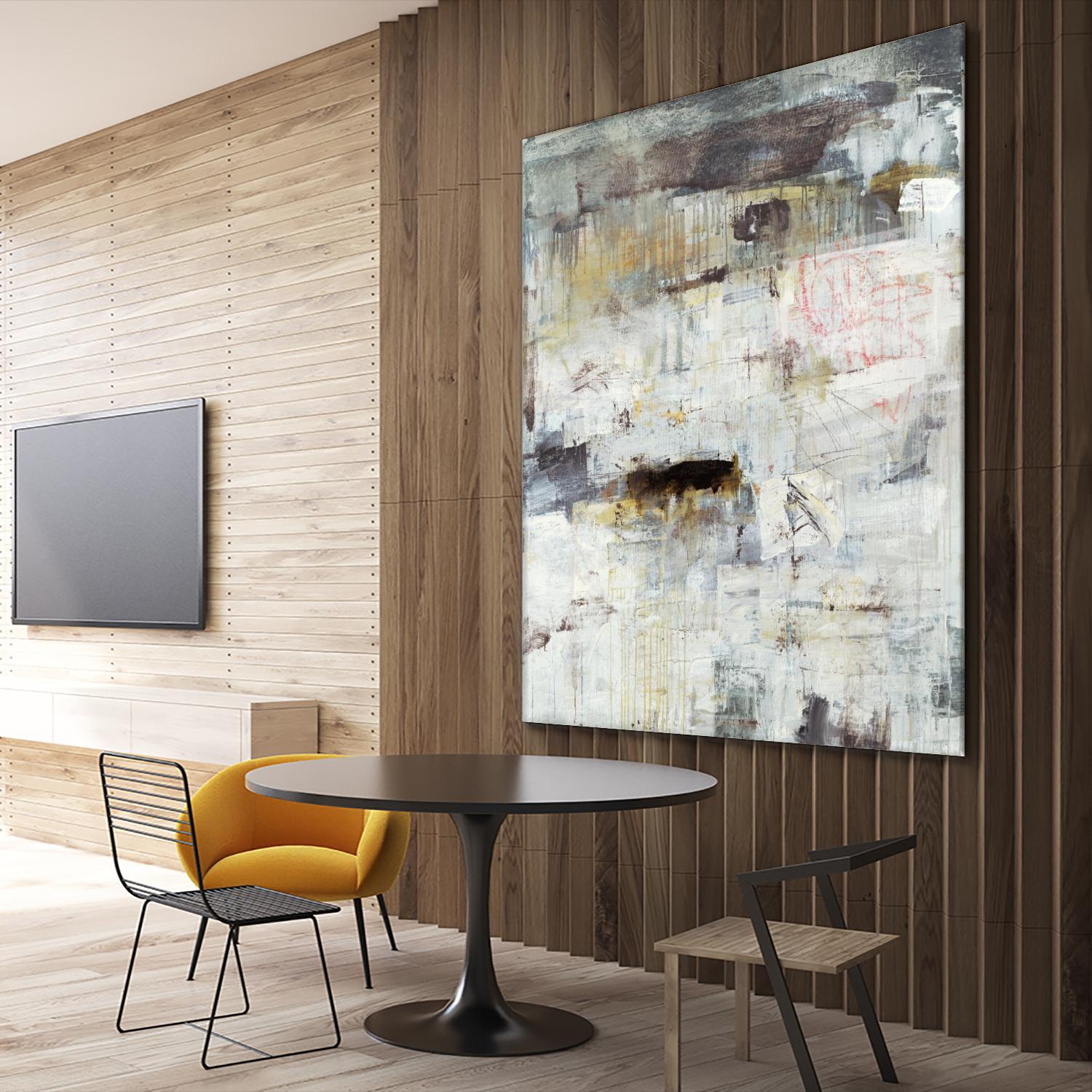 MEMORIES ALWAYS FADE by BRENT FOREMAN on GIANT ART - black abstract abstract