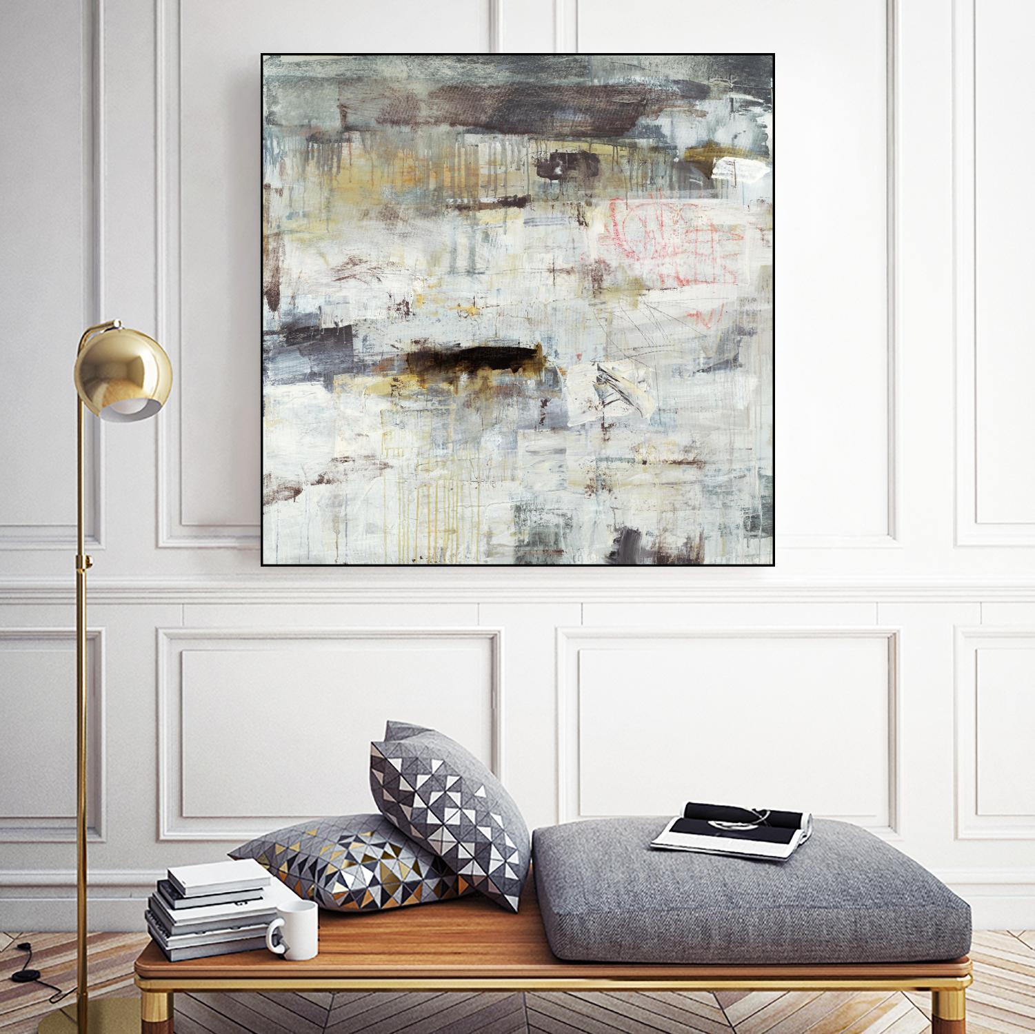 MEMORIES ALWAYS FADE by BRENT FOREMAN on GIANT ART - black abstract abstract