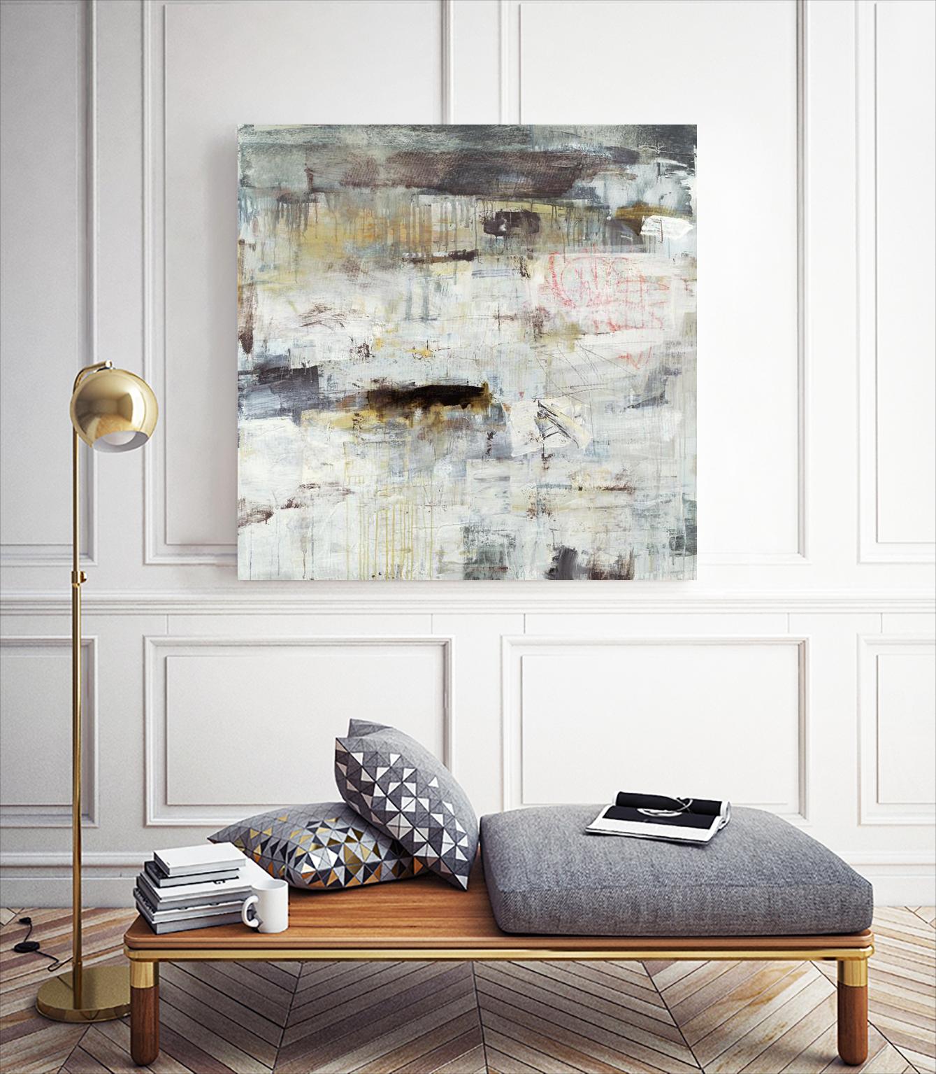 MEMORIES ALWAYS FADE by BRENT FOREMAN on GIANT ART - black abstract abstract