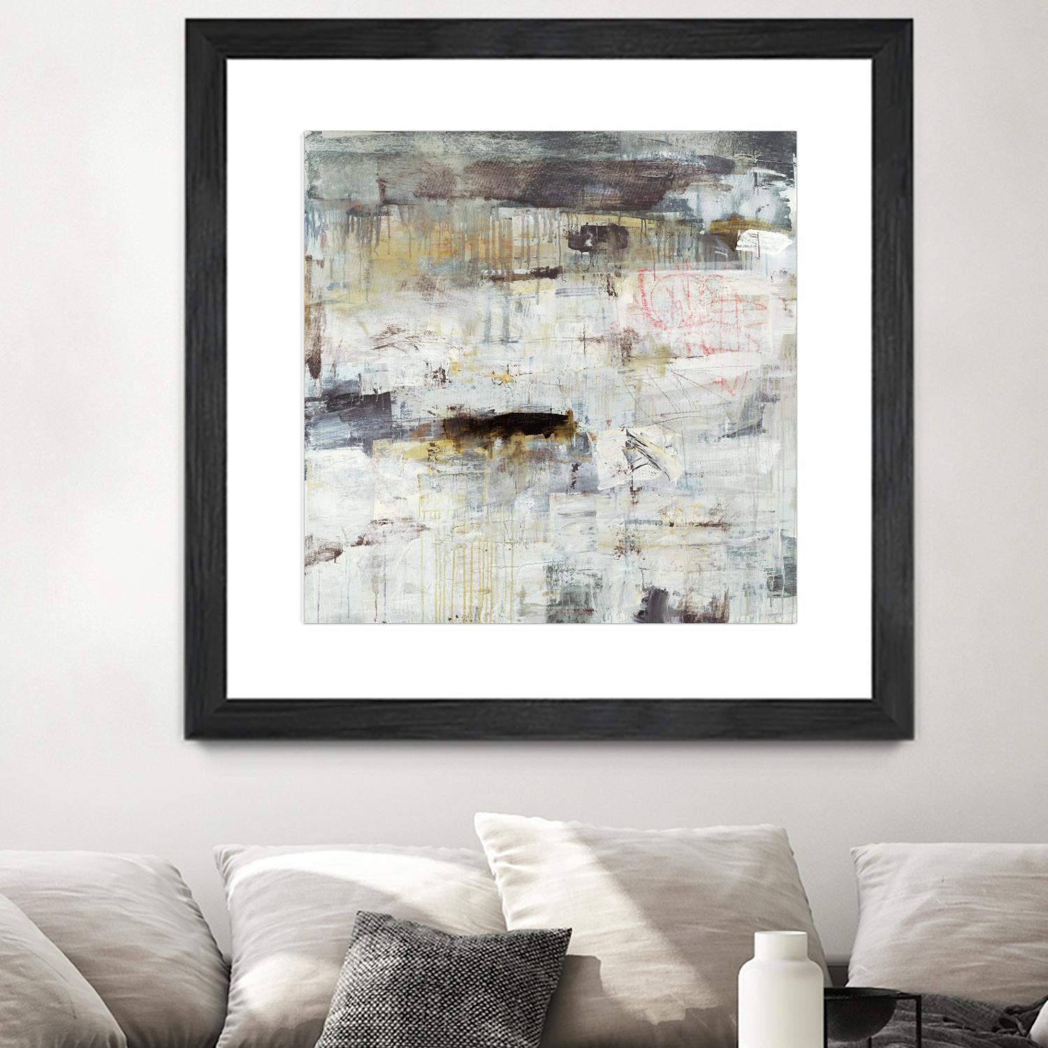 MEMORIES ALWAYS FADE by BRENT FOREMAN on GIANT ART - black abstract abstract