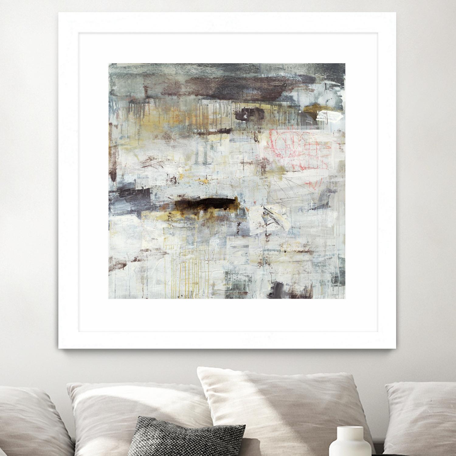 MEMORIES ALWAYS FADE by BRENT FOREMAN on GIANT ART - black abstract abstract