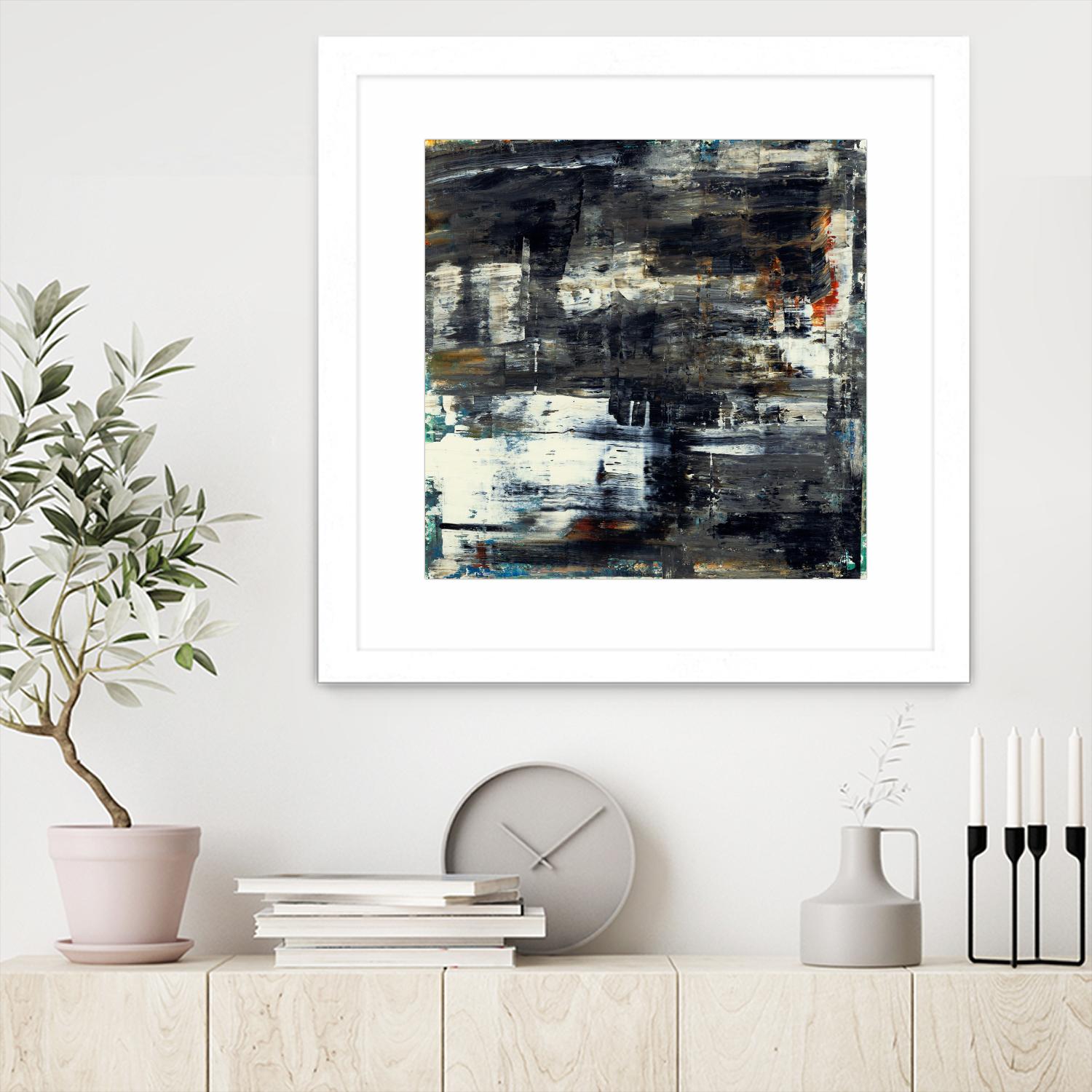 OBJEKT 515 by BRENT FOREMAN on GIANT ART - tan abstract abstract