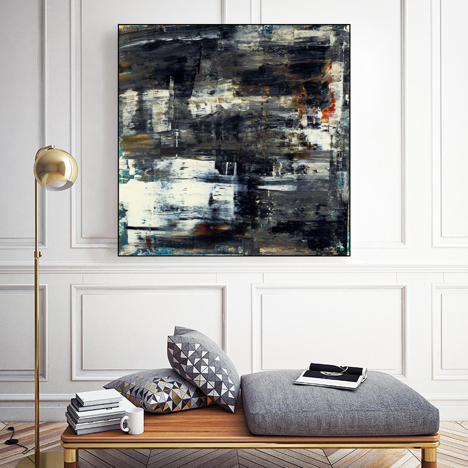 OBJEKT 515 by BRENT FOREMAN on GIANT ART - tan abstract abstract