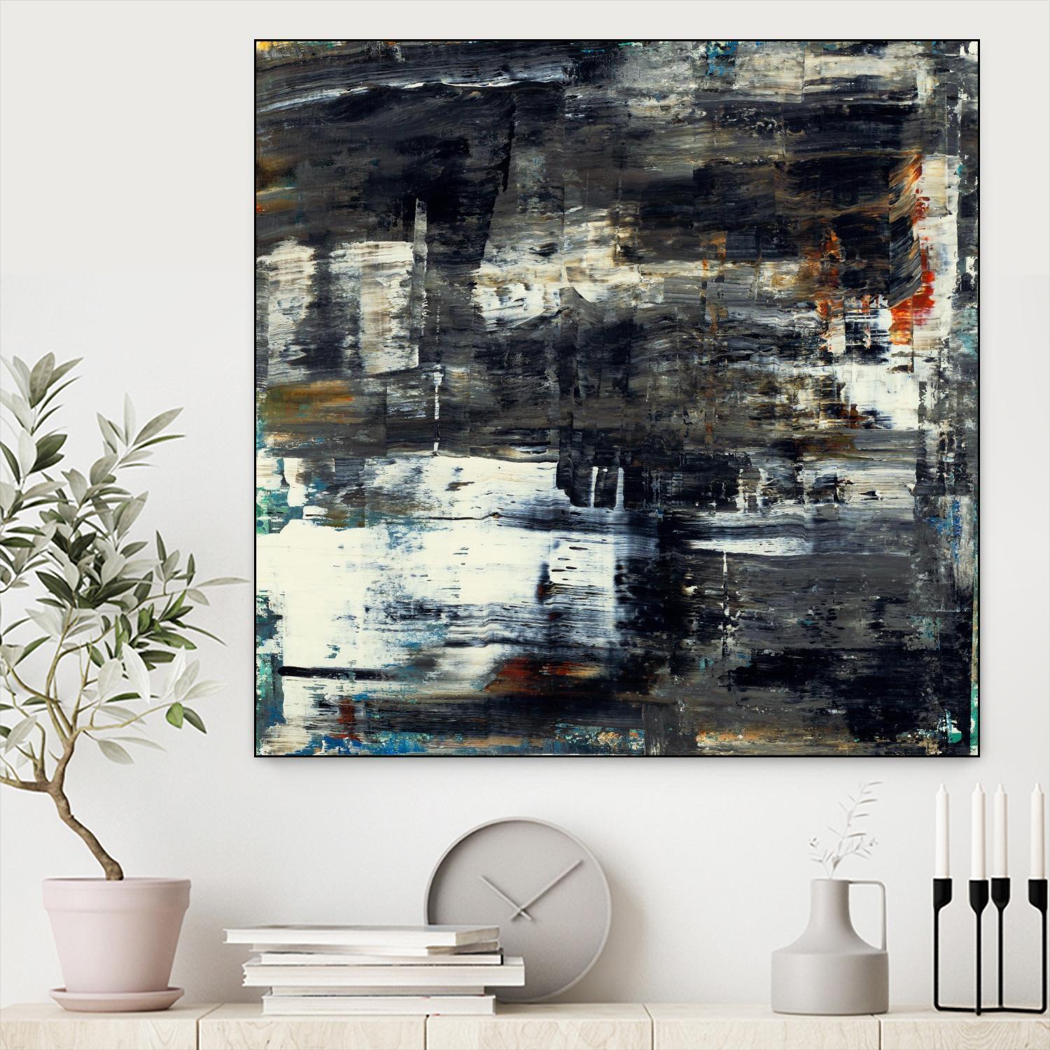 OBJEKT 515 by BRENT FOREMAN on GIANT ART - tan abstract abstract