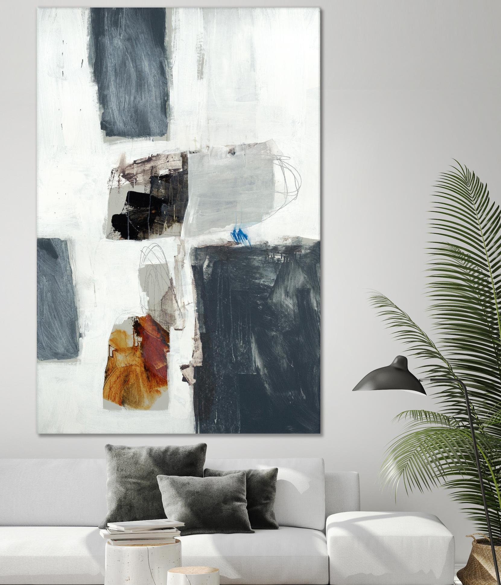 WATCH FROM THE WINDOW II by BRENT FOREMAN on GIANT ART - white abstract abstract