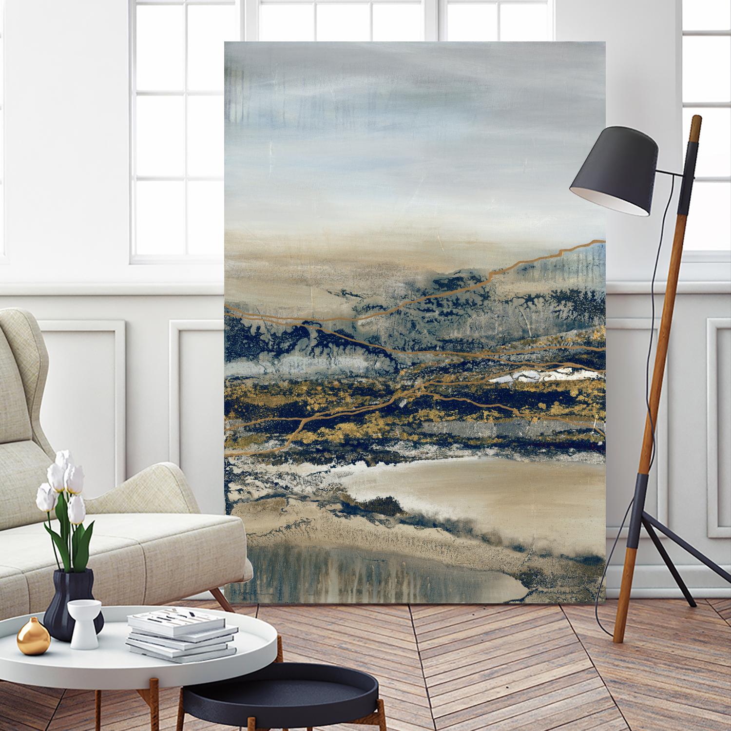 Annual Journey by Ruth Fromstein on GIANT ART - browns abstracted landscapes