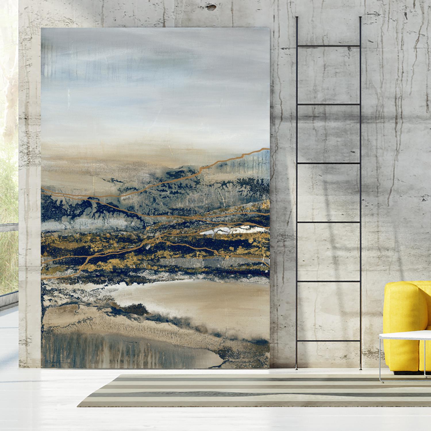 Annual Journey by Ruth Fromstein on GIANT ART - browns abstracted landscapes