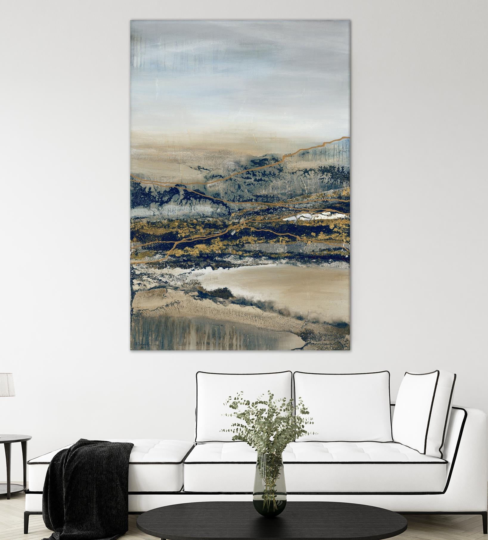 Annual Journey by Ruth Fromstein on GIANT ART - browns abstracted landscapes