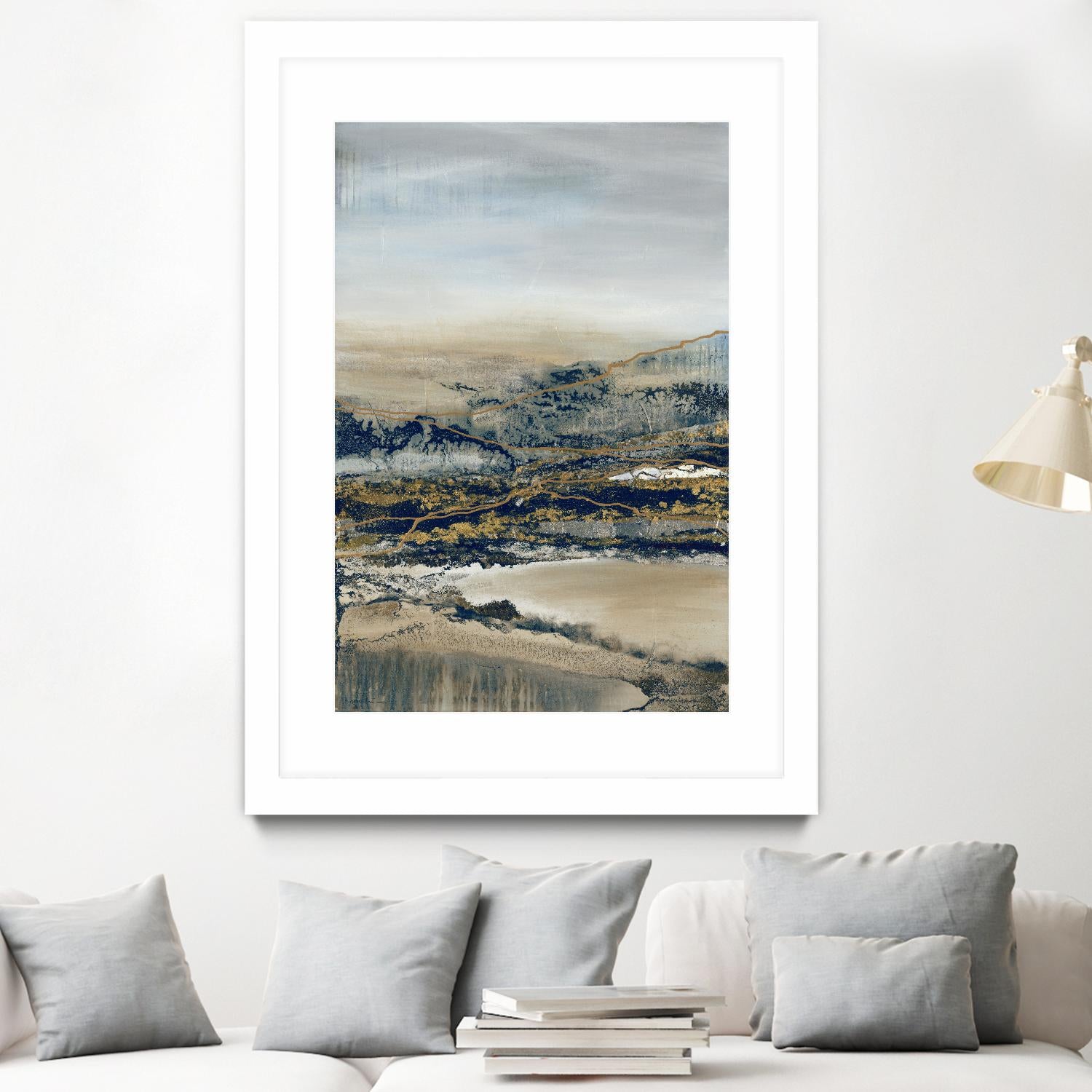 Annual Journey by Ruth Fromstein on GIANT ART - browns abstracted landscapes