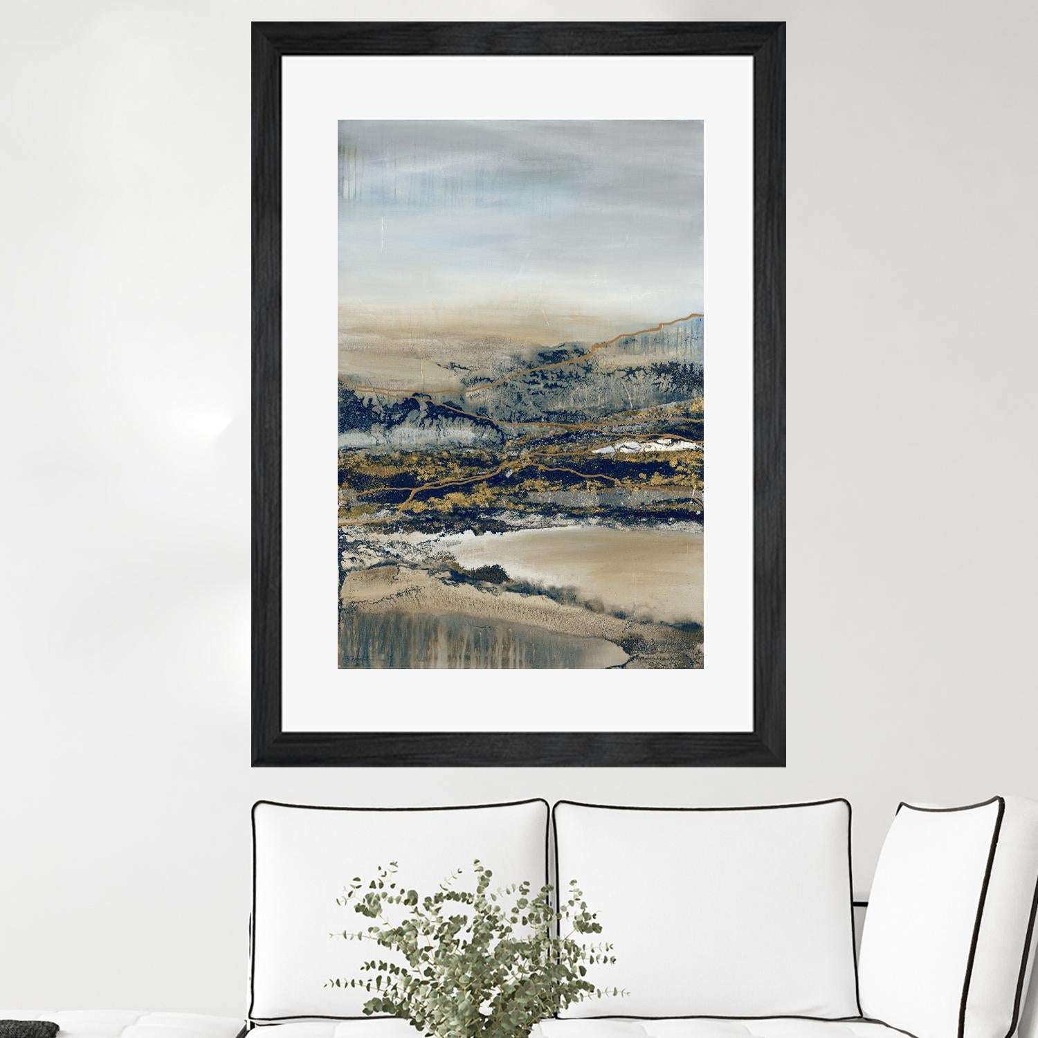 Annual Journey by Ruth Fromstein on GIANT ART - browns abstracted landscapes