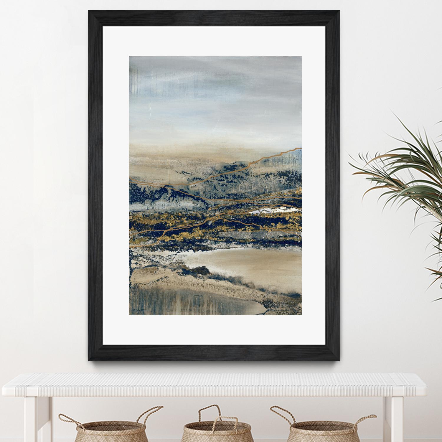 Annual Journey by Ruth Fromstein on GIANT ART - browns abstracted landscapes