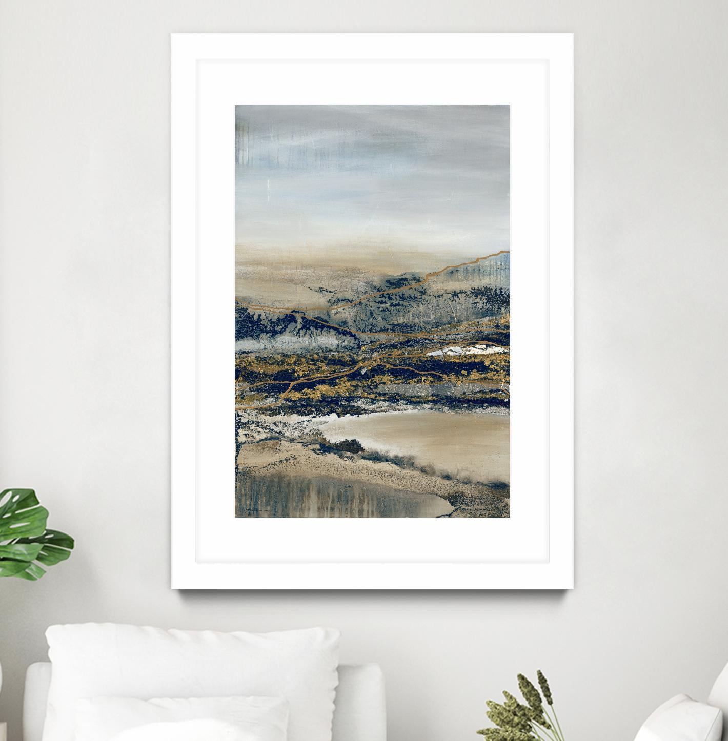 Annual Journey by Ruth Fromstein on GIANT ART - browns abstracted landscapes