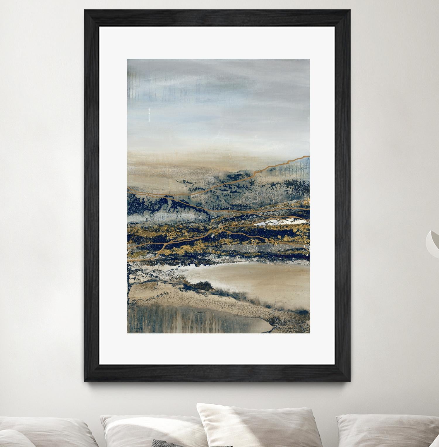 Annual Journey by Ruth Fromstein on GIANT ART - browns abstracted landscapes