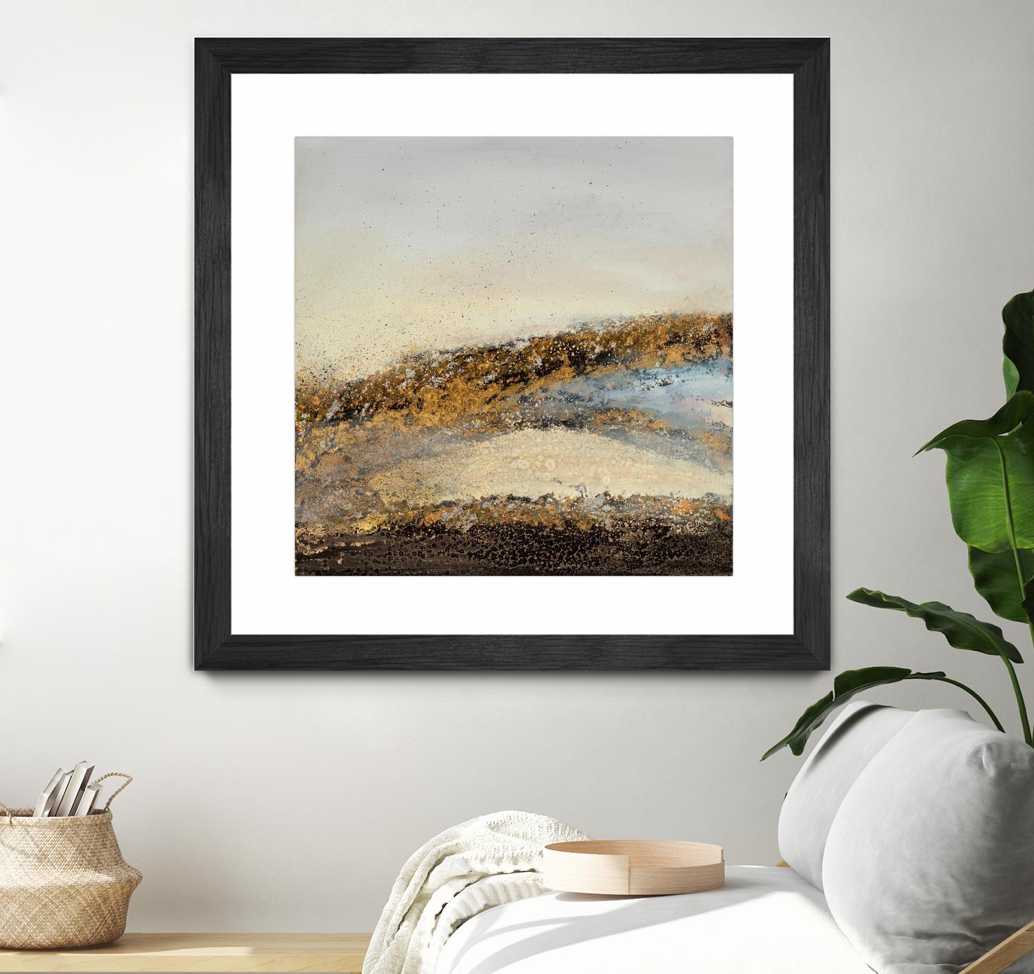 Off Road Adventure by Ruth Fromstein on GIANT ART - metallics abstract landscape abstract landscapes