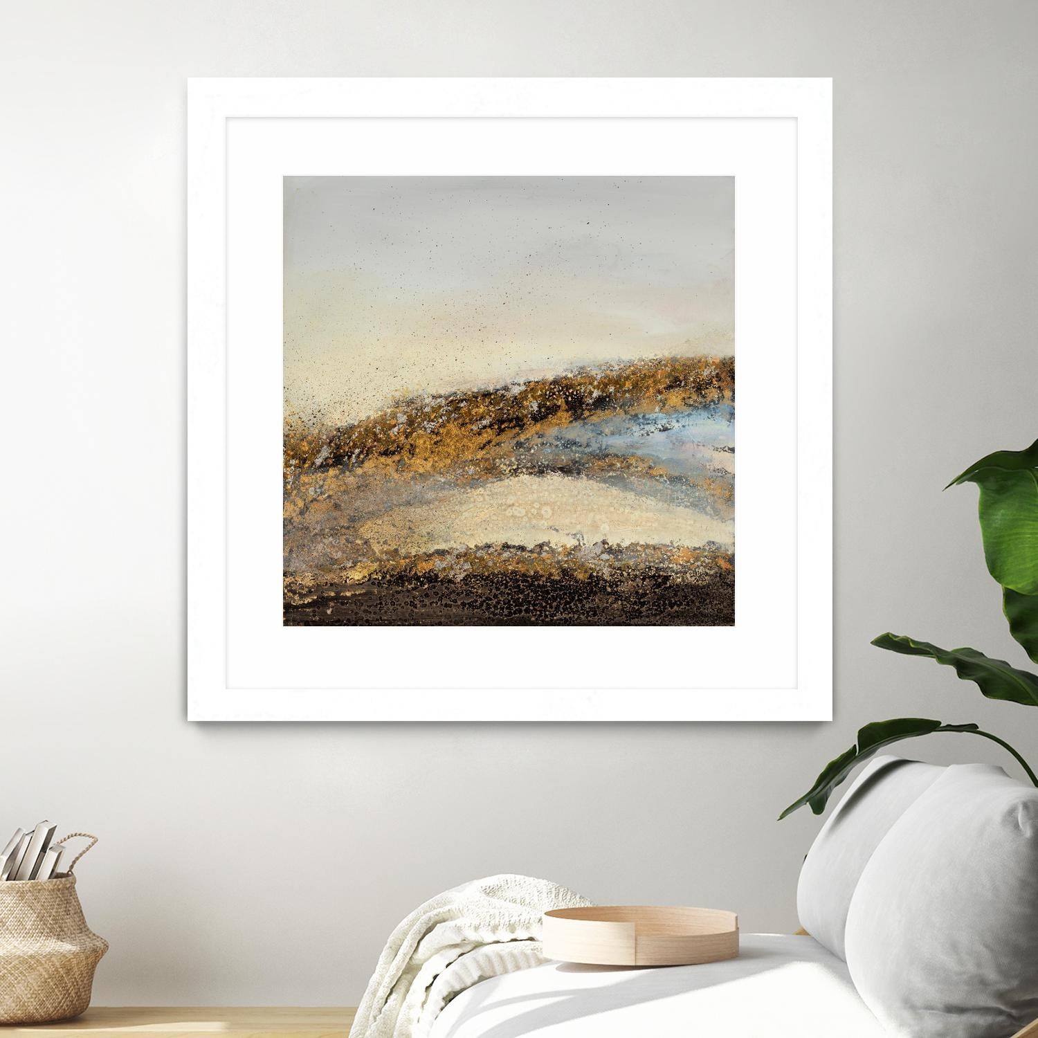Off Road Adventure by Ruth Fromstein on GIANT ART - metallics abstract landscape abstract landscapes