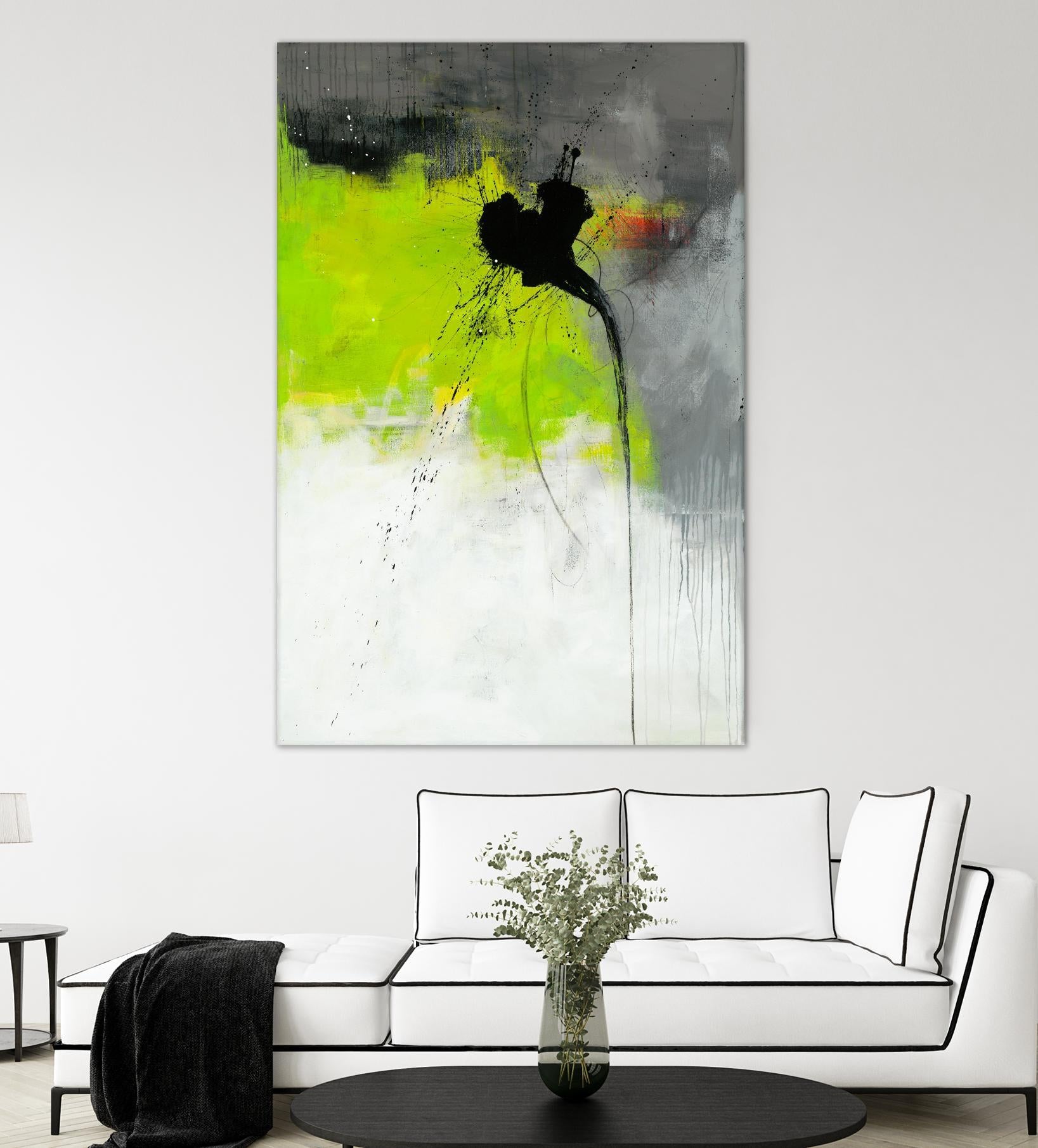 Metamorphosis by Ruth Fromstein on GIANT ART - greens abstract green
