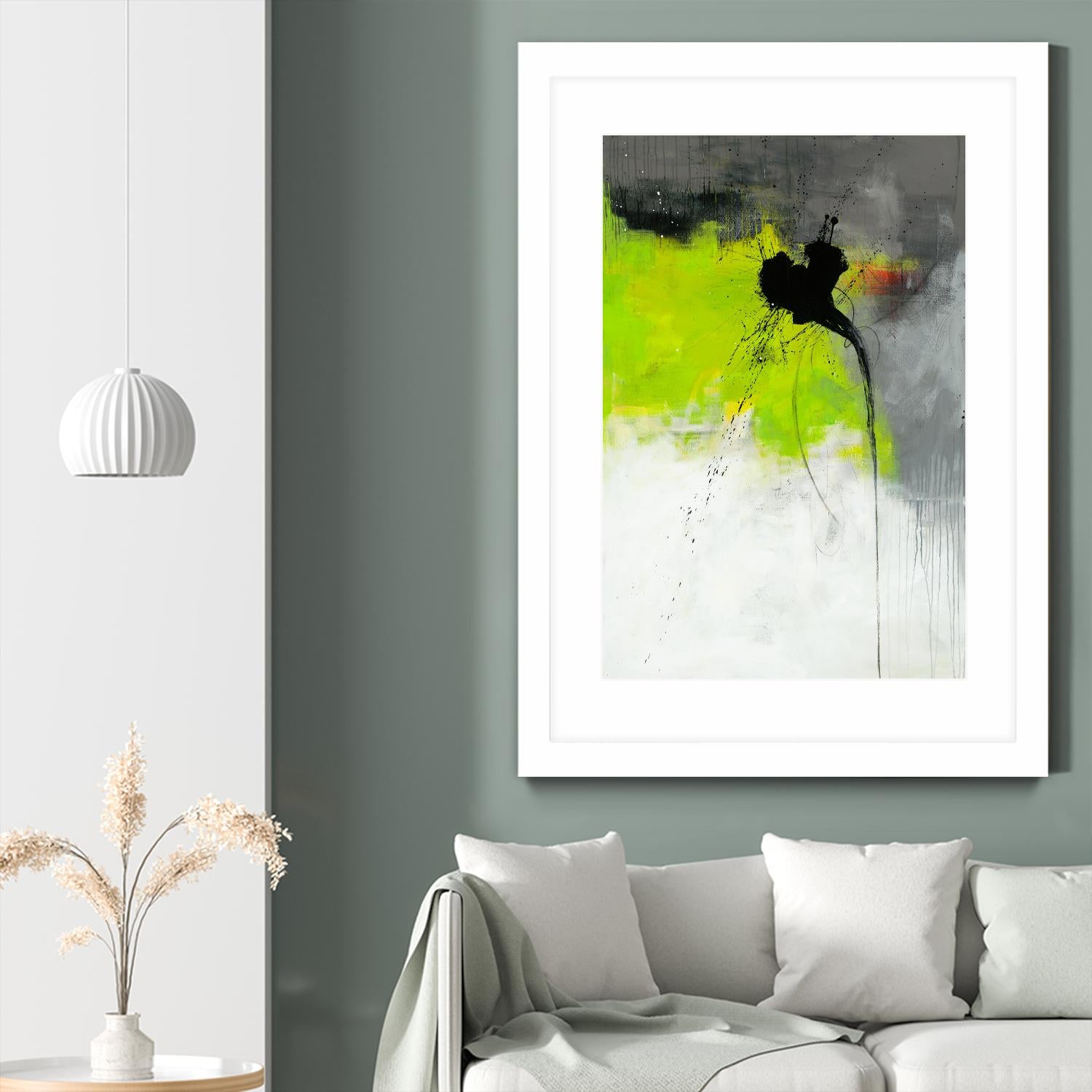 Metamorphosis by Ruth Fromstein on GIANT ART - greens abstract green