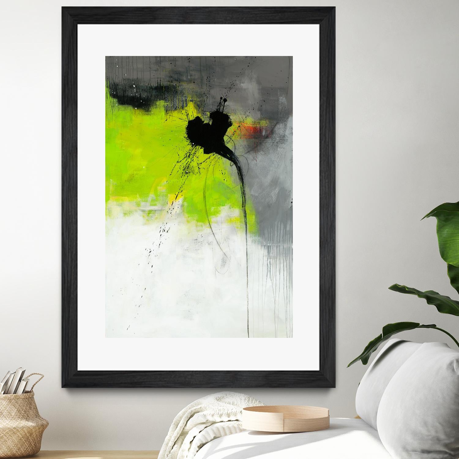 Metamorphosis by Ruth Fromstein on GIANT ART - greens abstract green