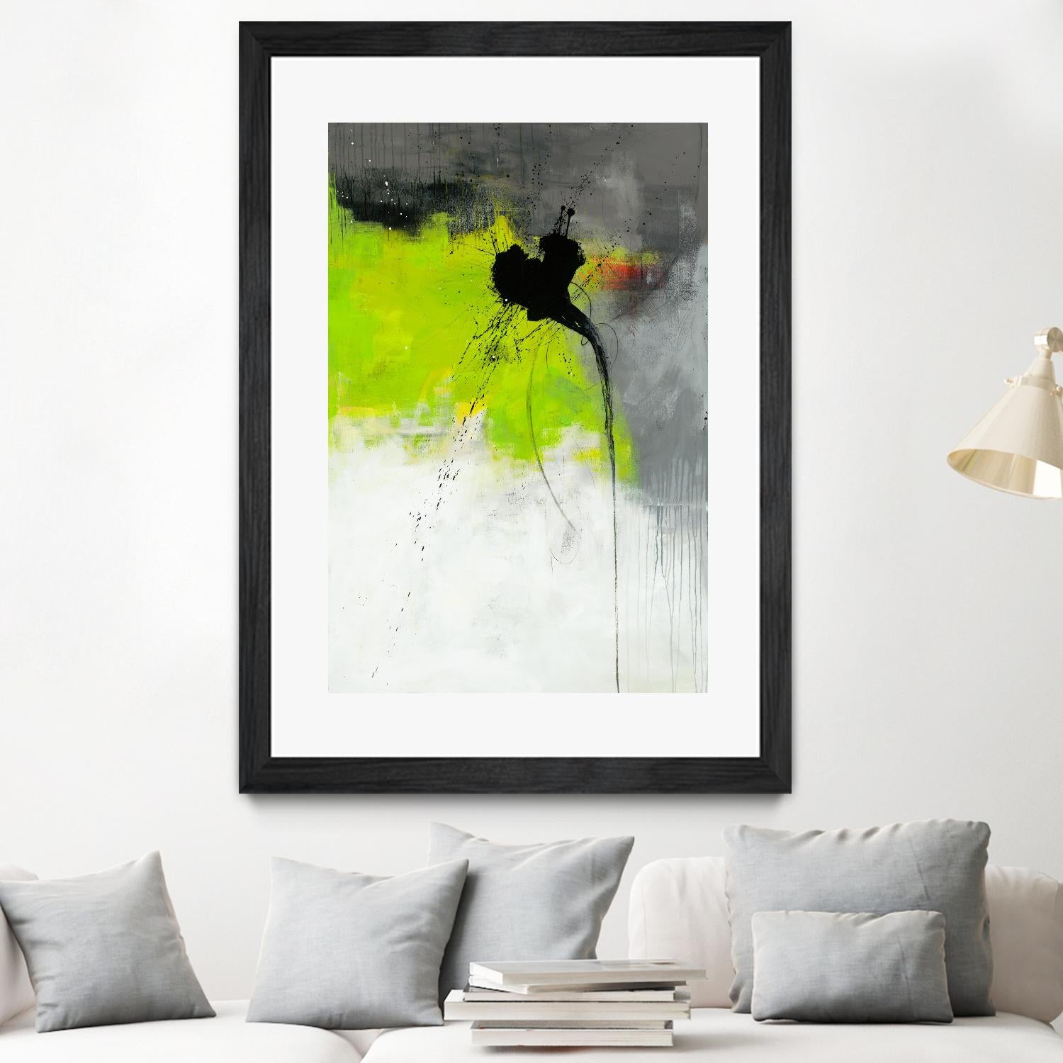 Metamorphosis by Ruth Fromstein on GIANT ART - greens abstract green