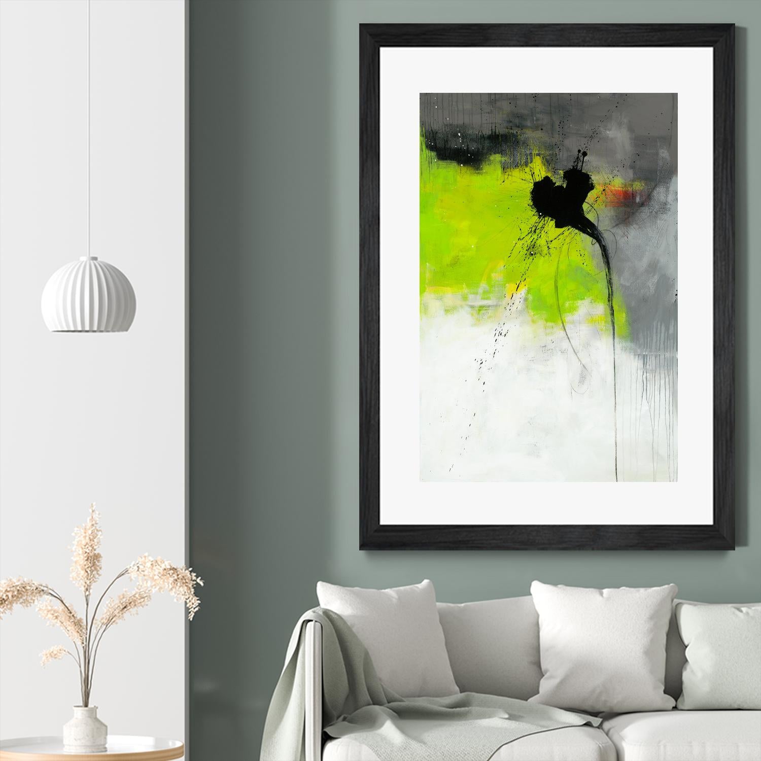 Metamorphosis by Ruth Fromstein on GIANT ART - greens abstract green