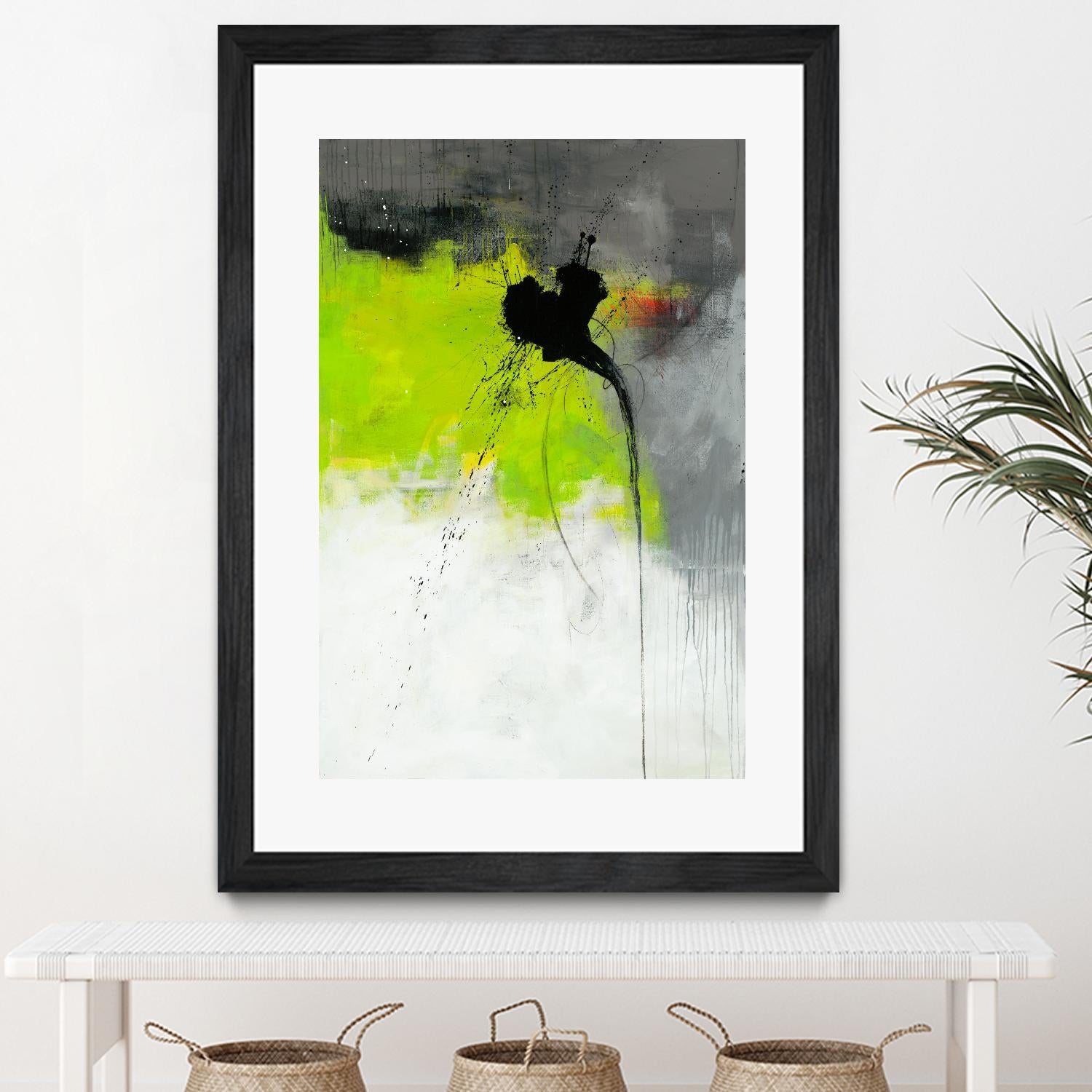 Metamorphosis by Ruth Fromstein on GIANT ART - greens abstract green