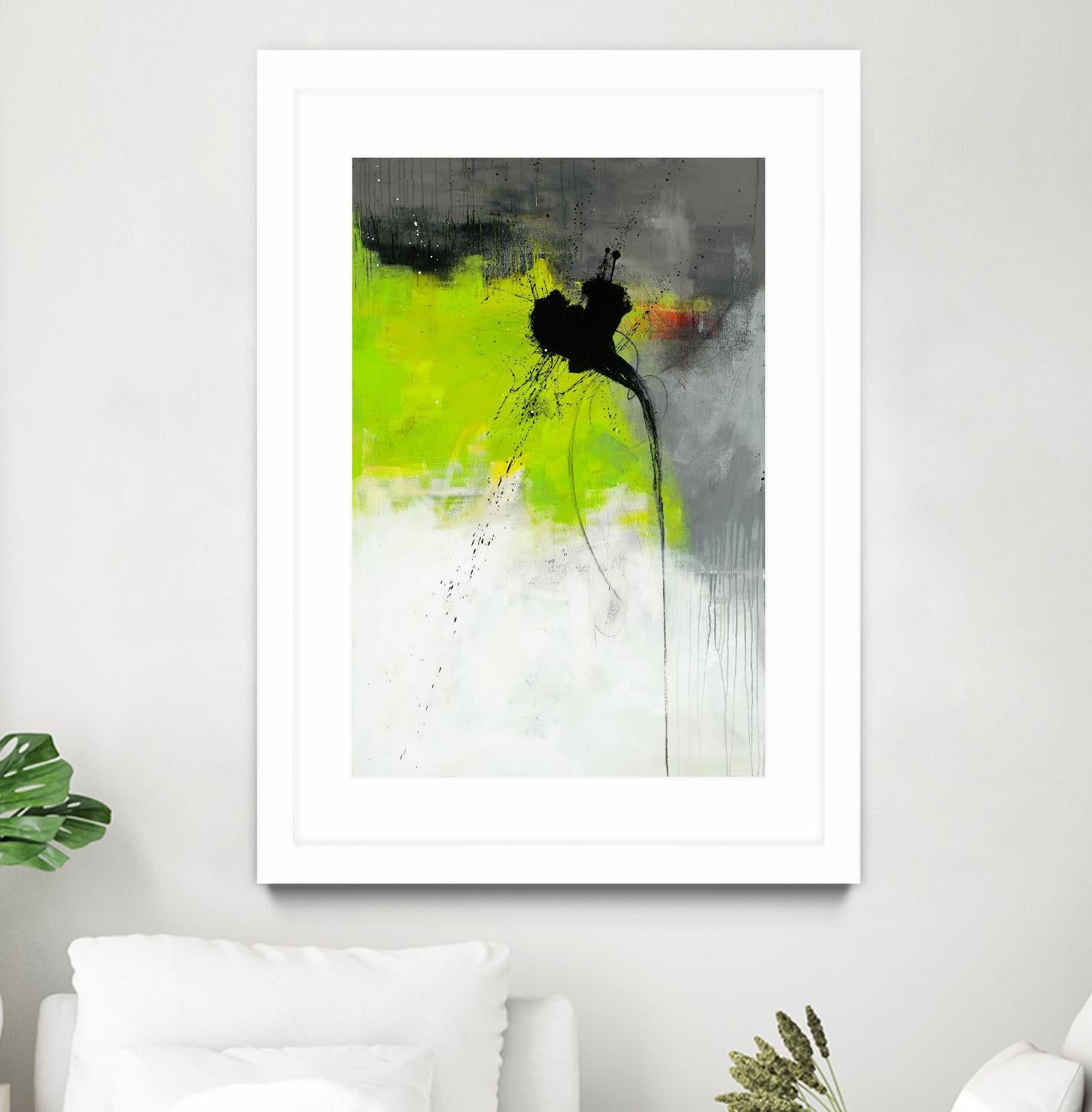 Metamorphosis by Ruth Fromstein on GIANT ART - greens abstract green
