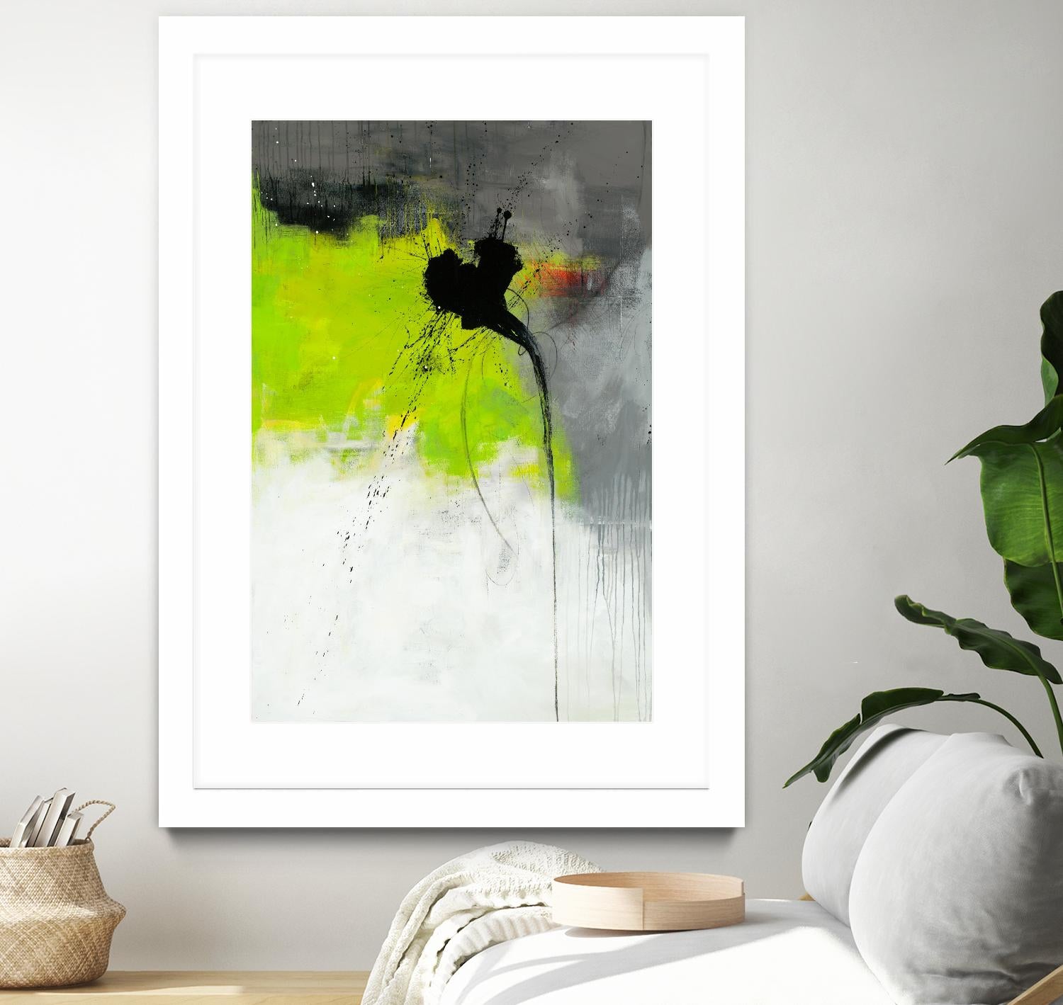 Metamorphosis by Ruth Fromstein on GIANT ART - greens abstract green