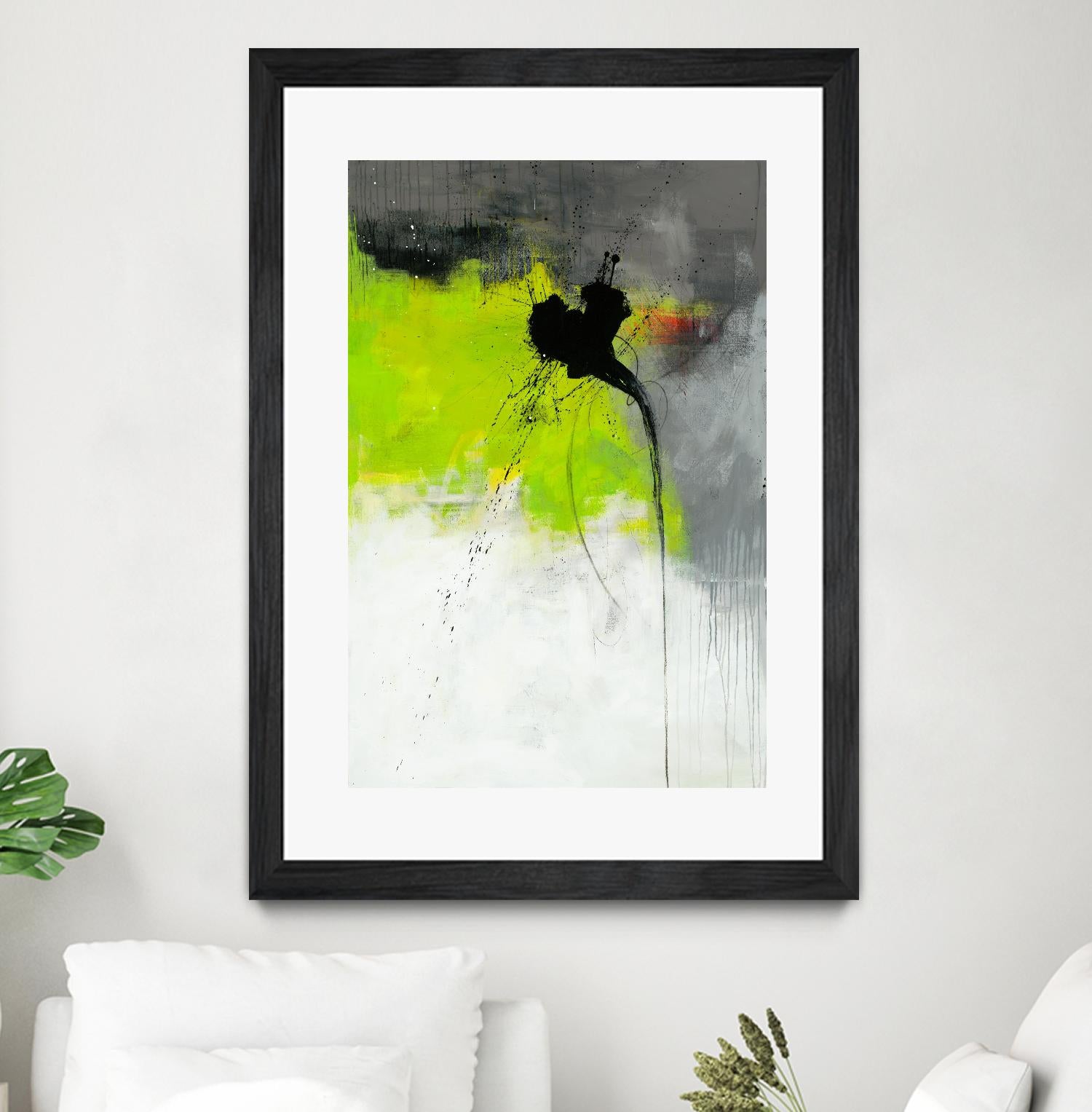 Metamorphosis by Ruth Fromstein on GIANT ART - greens abstract green