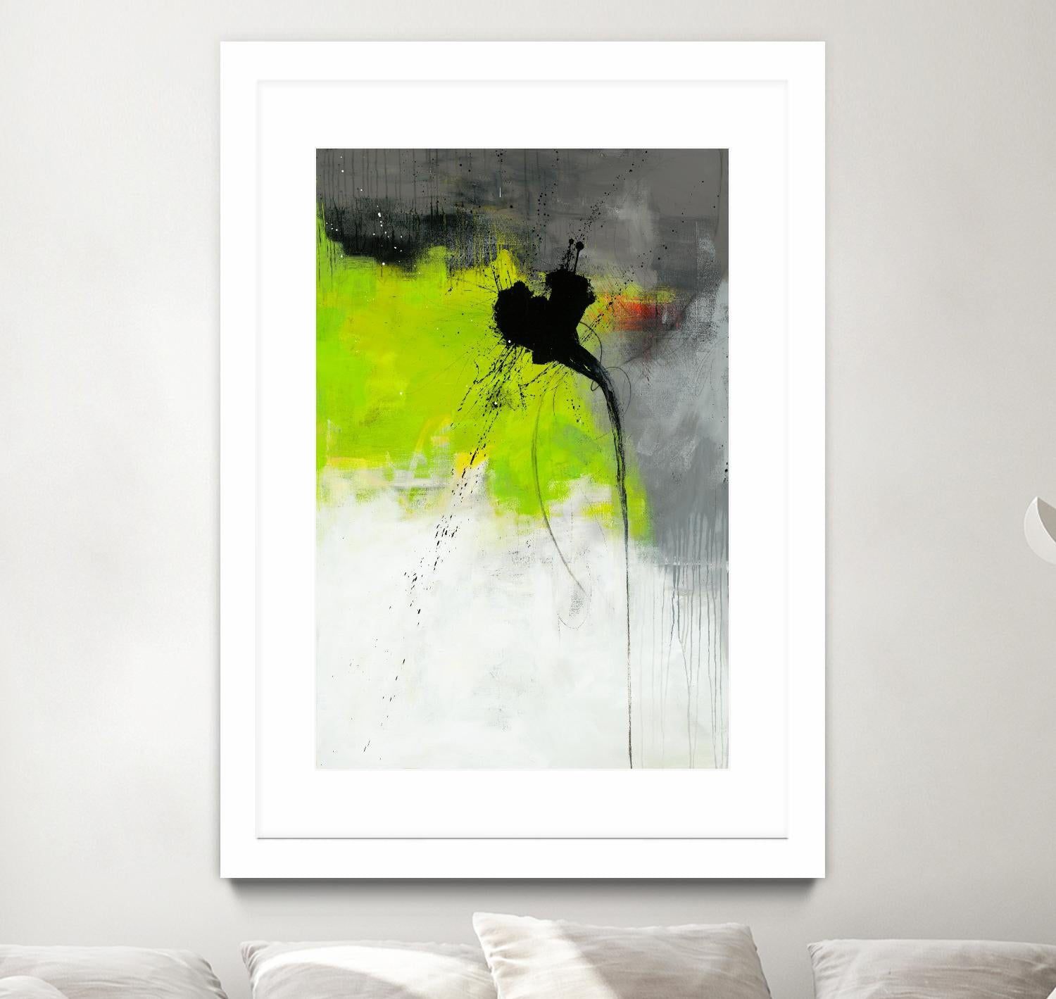 Metamorphosis by Ruth Fromstein on GIANT ART - greens abstract green