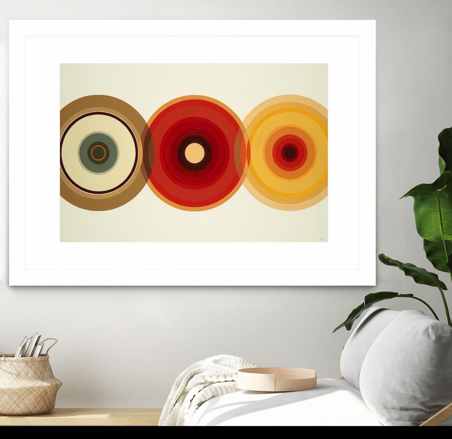 Color Test 6 by KC Haxton on GIANT ART - yellow abstract