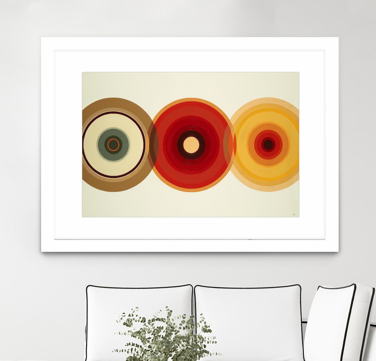 Color Test 6 by KC Haxton on GIANT ART - yellow abstract