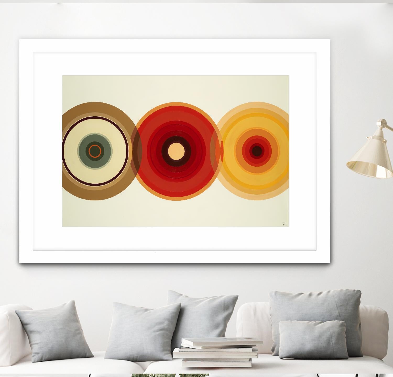 Color Test 6 by KC Haxton on GIANT ART - yellow abstract