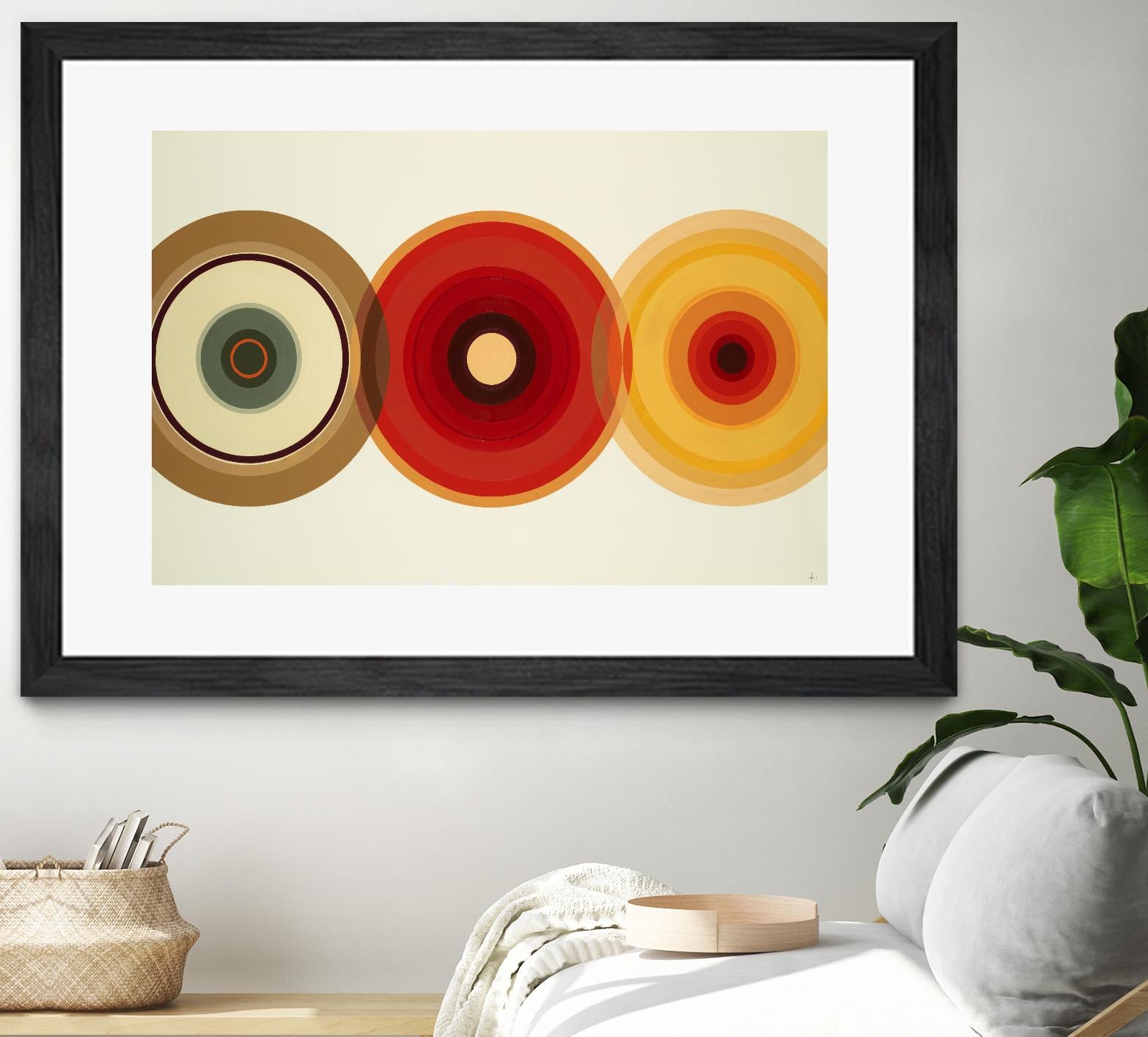 Color Test 6 by KC Haxton on GIANT ART - yellow abstract