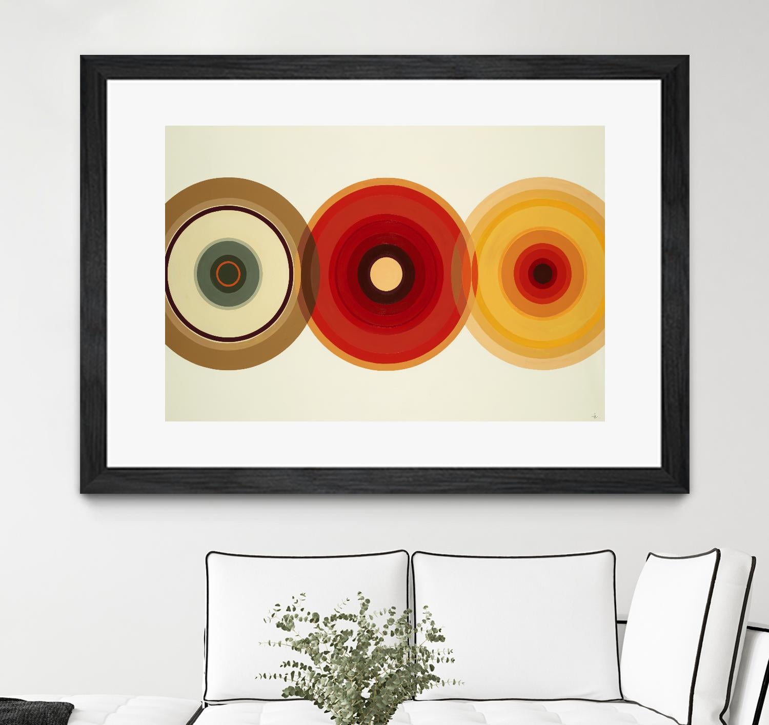 Color Test 6 by KC Haxton on GIANT ART - yellow abstract