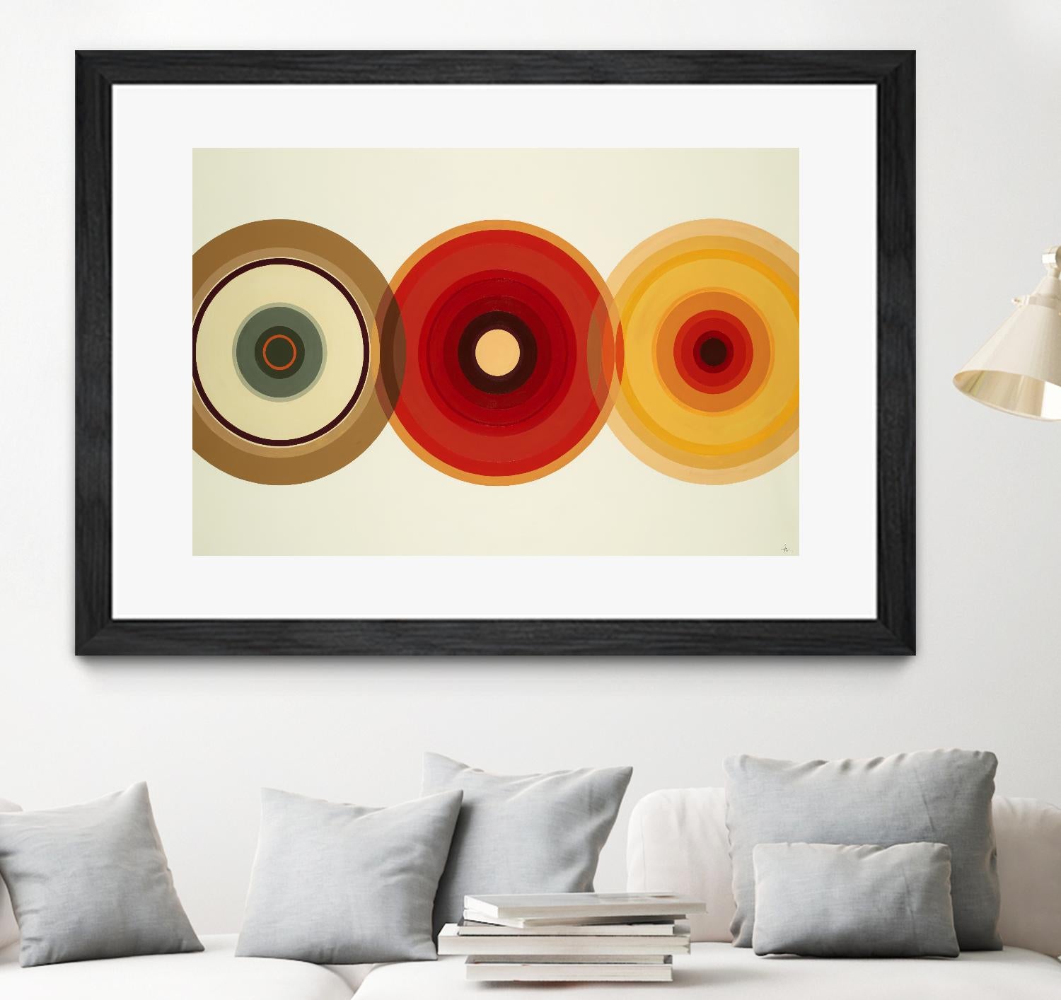 Color Test 6 by KC Haxton on GIANT ART - yellow abstract