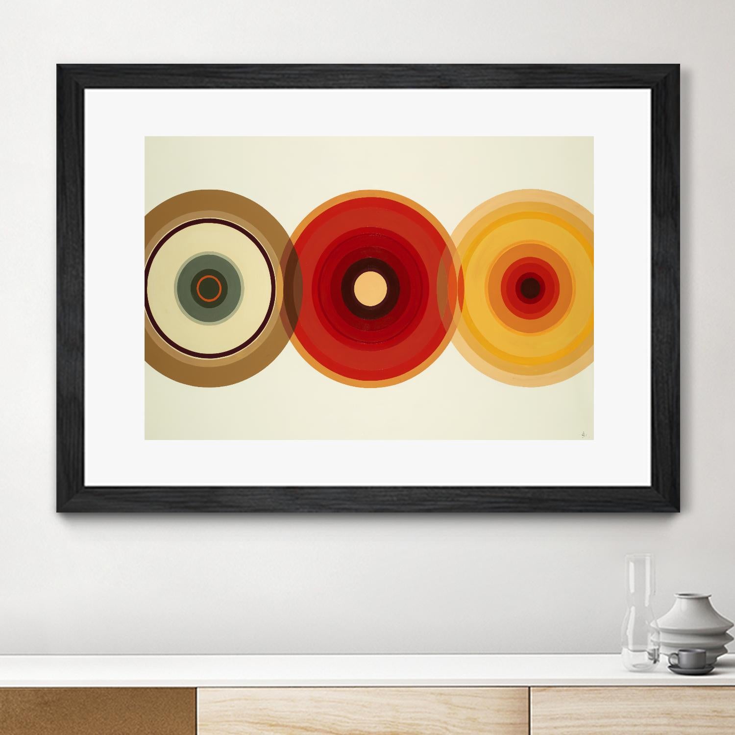 Color Test 6 by KC Haxton on GIANT ART - yellow abstract