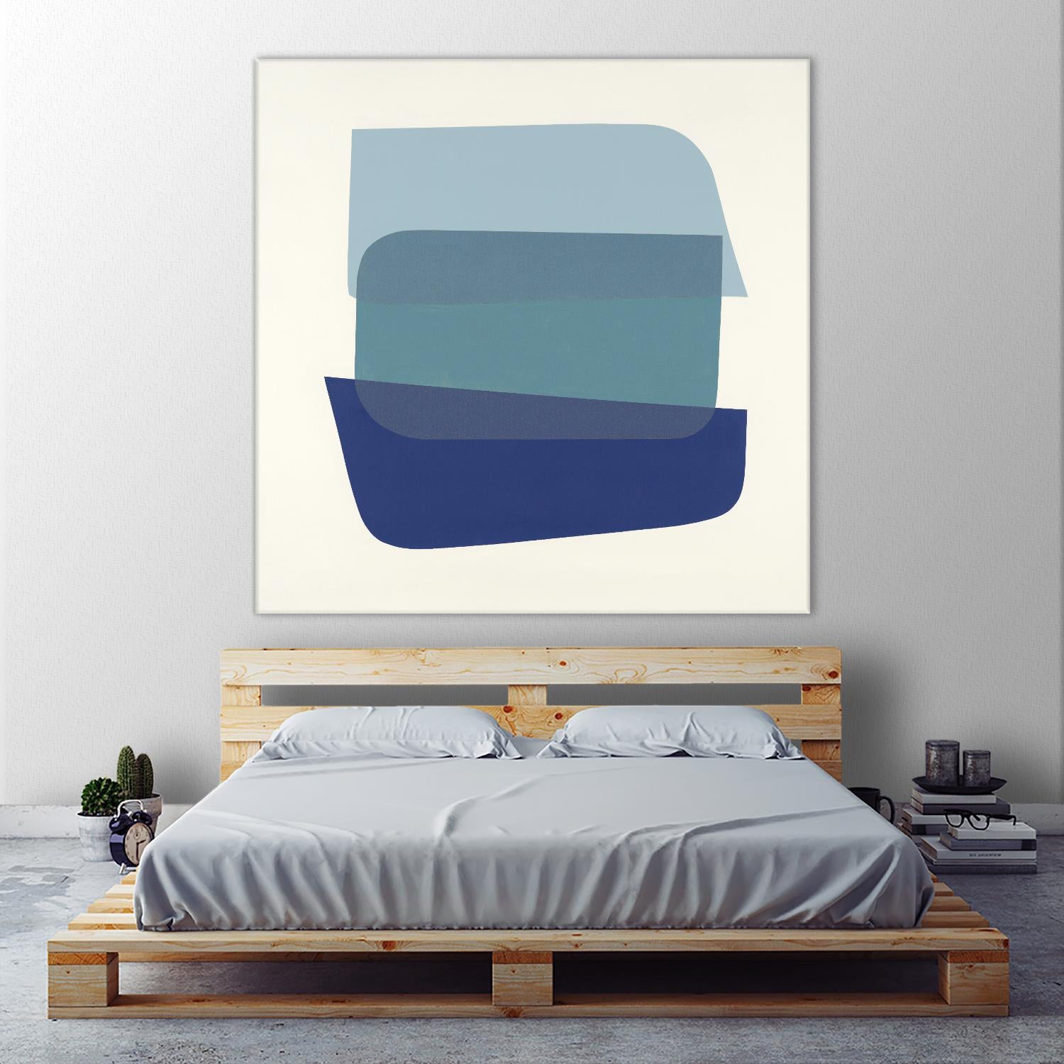 Shapes IV by KC Haxton on GIANT ART - brights, neutrals abstract