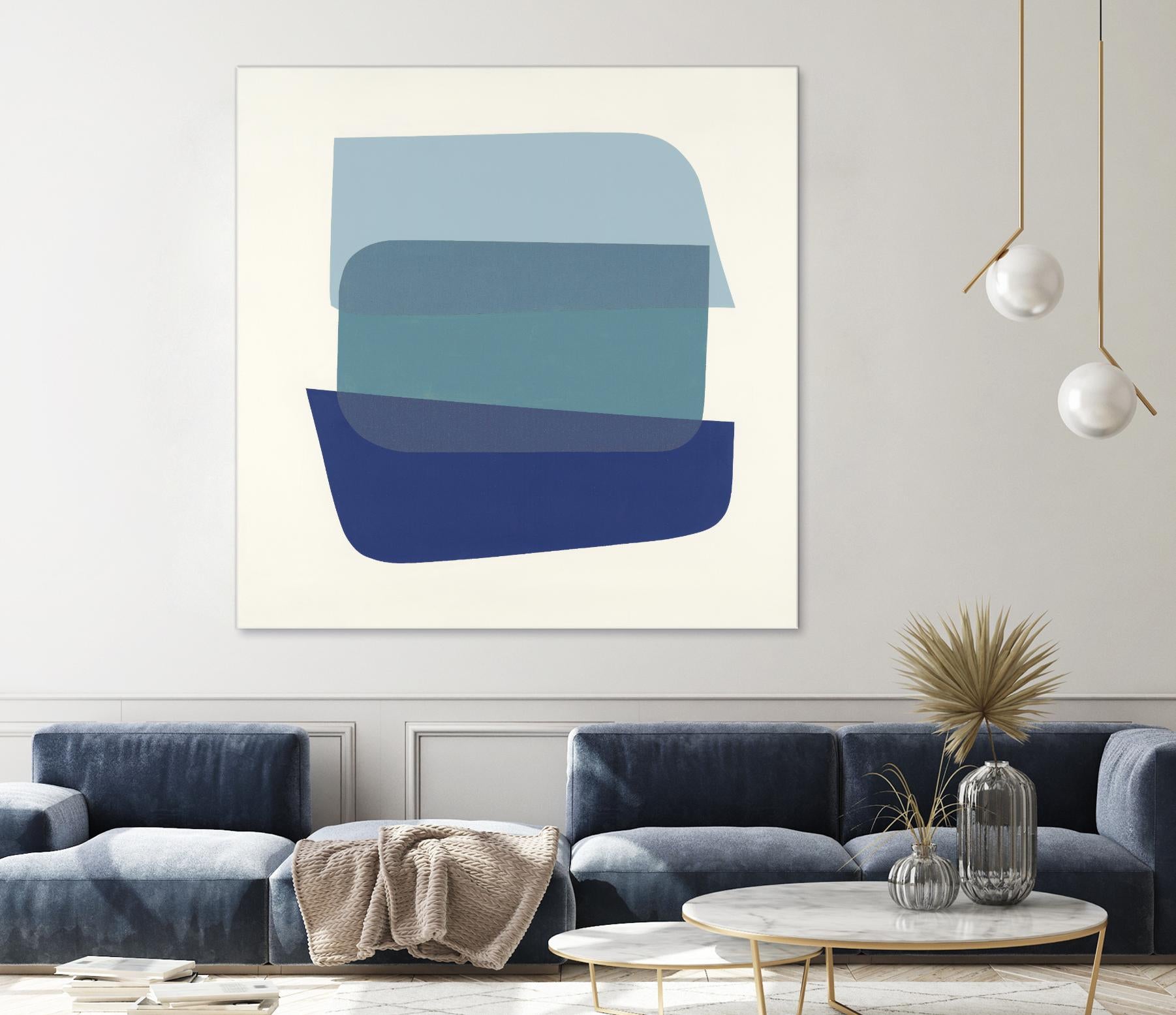 Shapes IV by KC Haxton on GIANT ART - brights, neutrals abstract